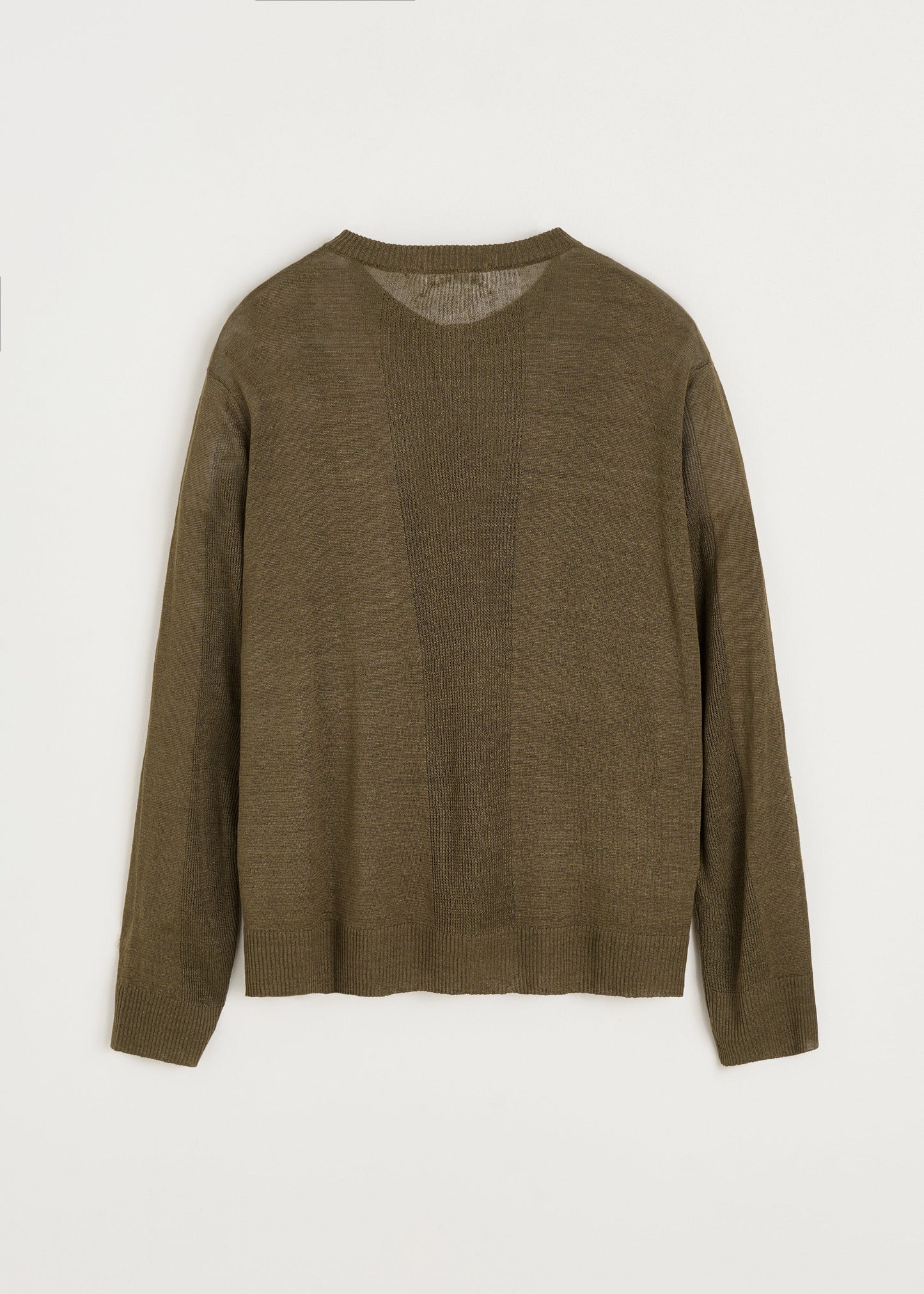 Aiayu "Kanika sweater – linen" Green Wood