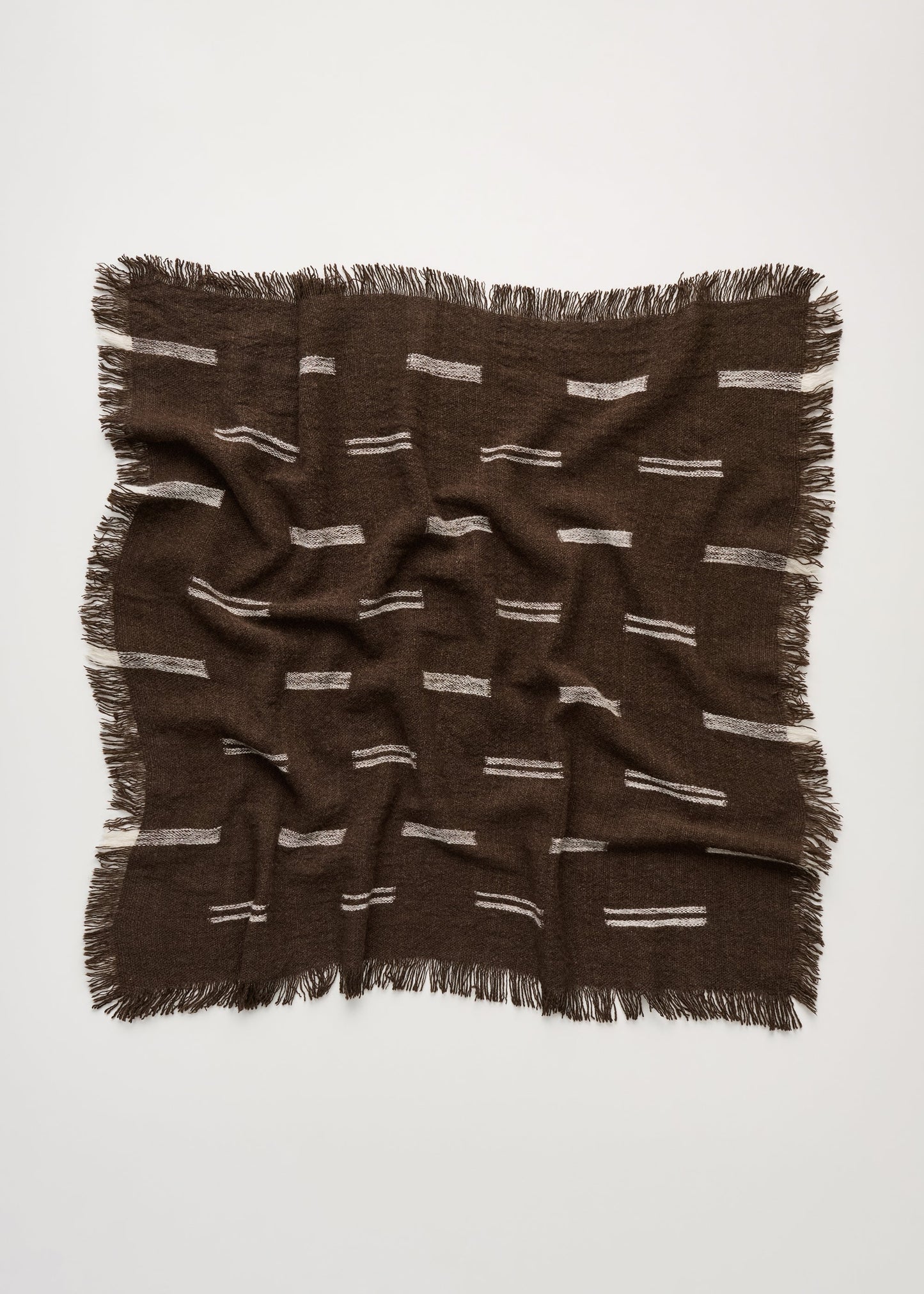 Aiayu "Kiona scarf – yak" Mix pure brown