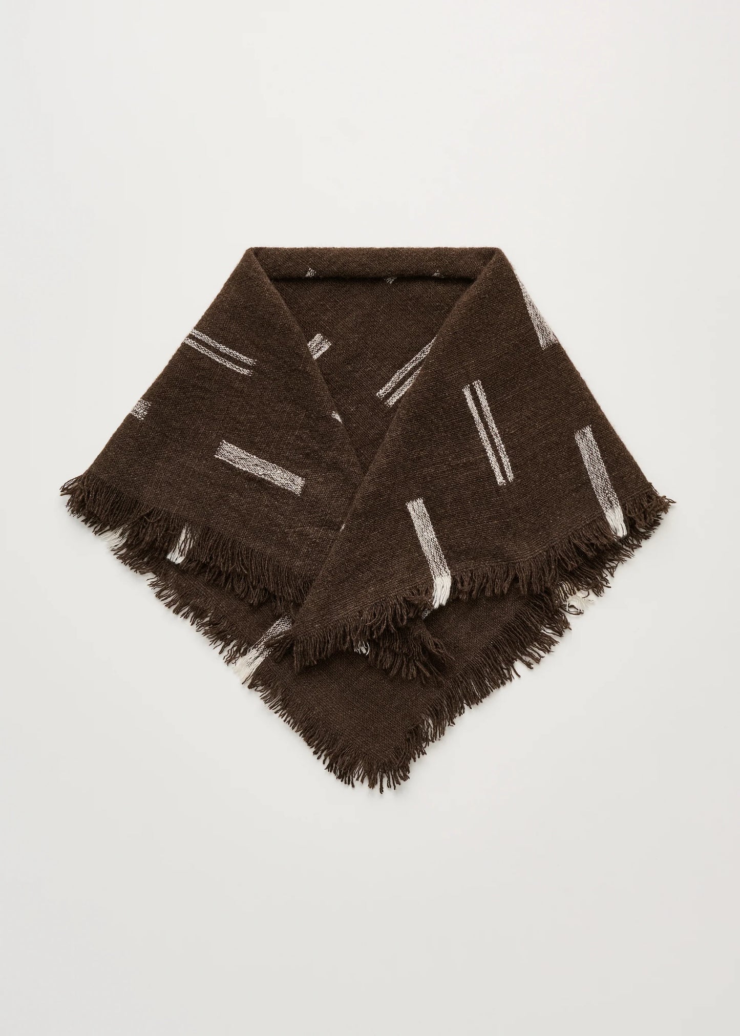 Aiayu "Kiona scarf – yak" Mix pure brown