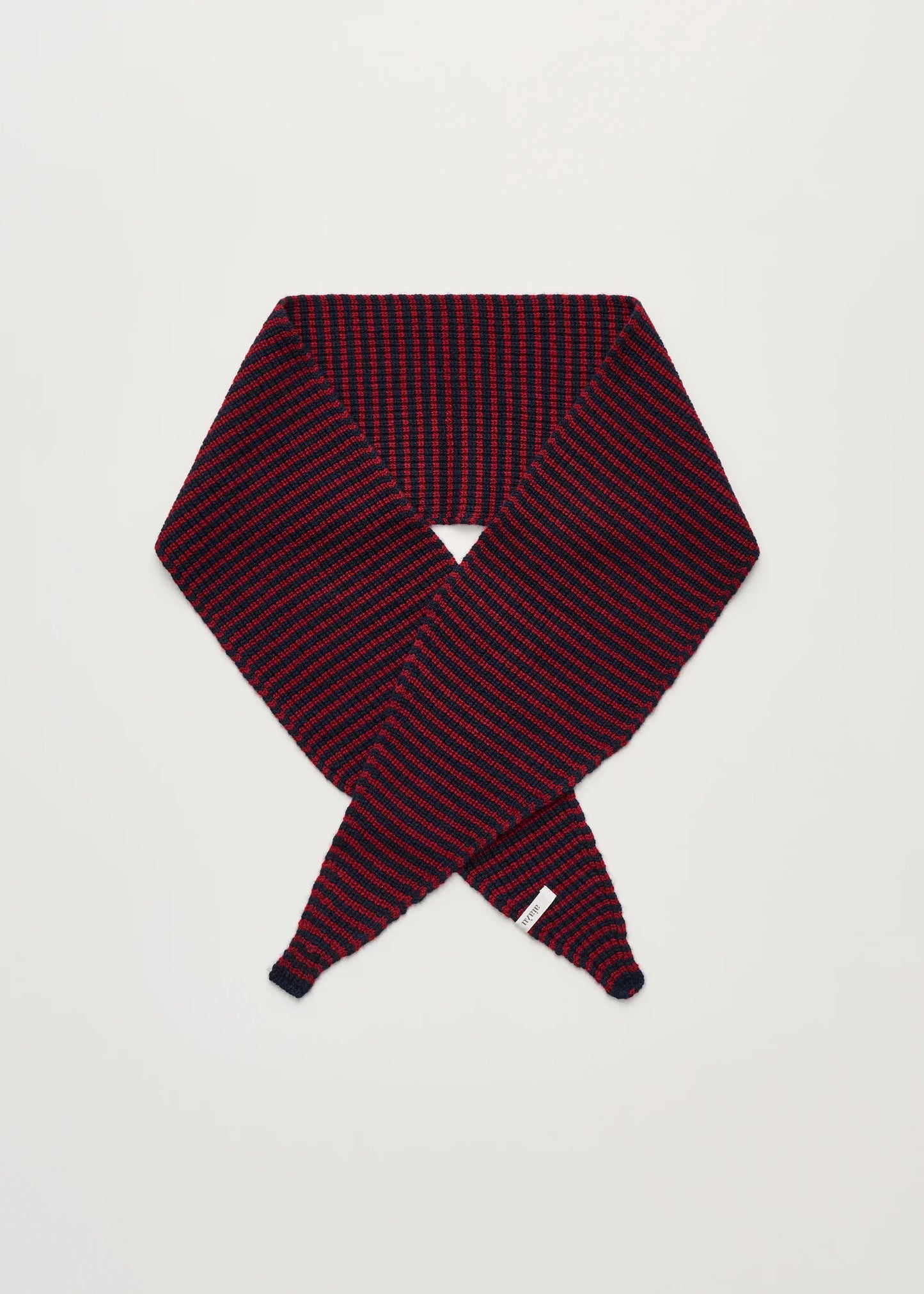 Aiayu "Knox scarf – cashmere" Mix Bordeaux