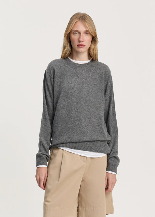 Aiayu "Leonardo sweater – pure cashmere" Stormy