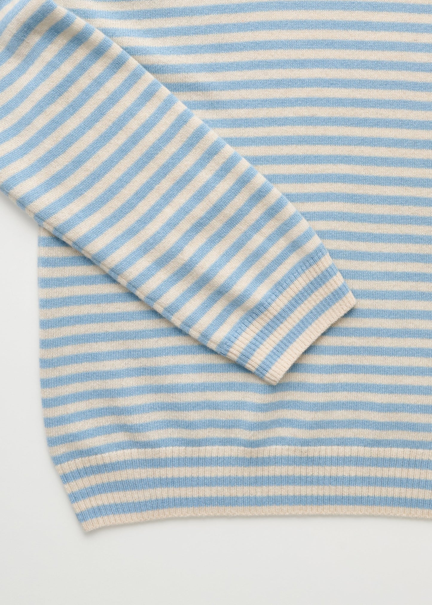 Aiayu "Leonardo sweater – pure cashmere" Mix Opal Blue