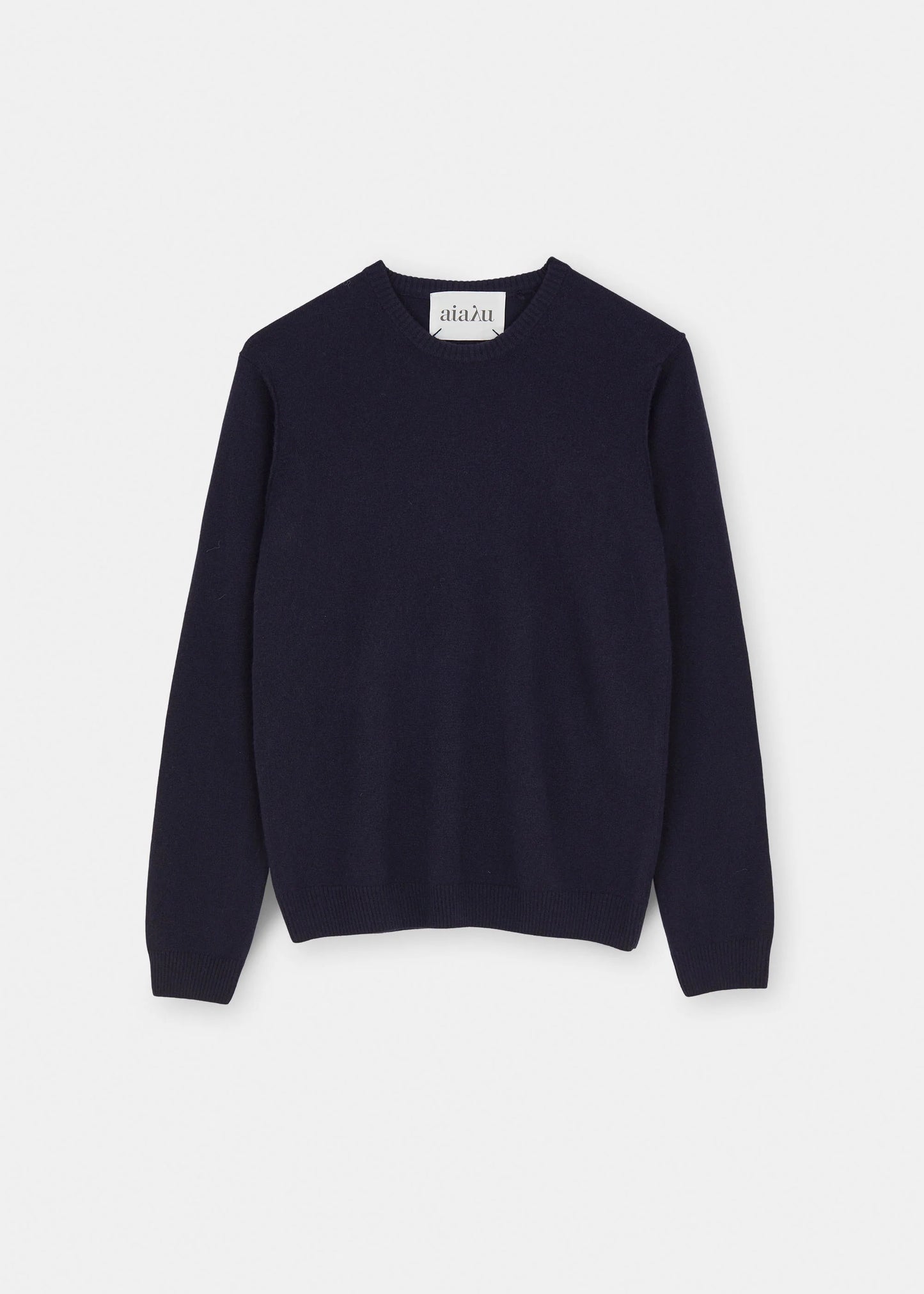 Aiayu "Leonardo" cashmere Black Blue