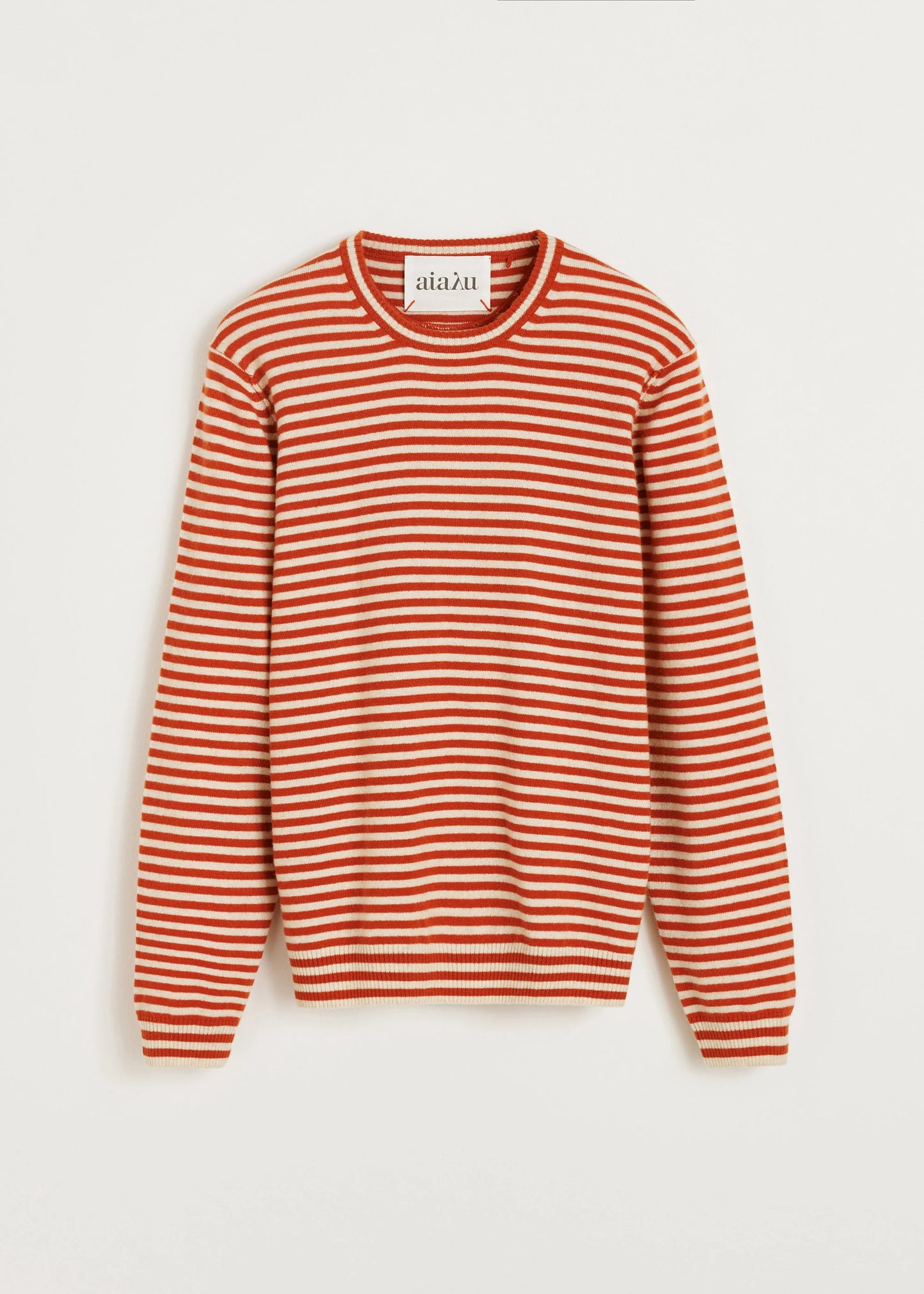 Aiayu "Leonardo sweater - pure cashmere" Mix Orange