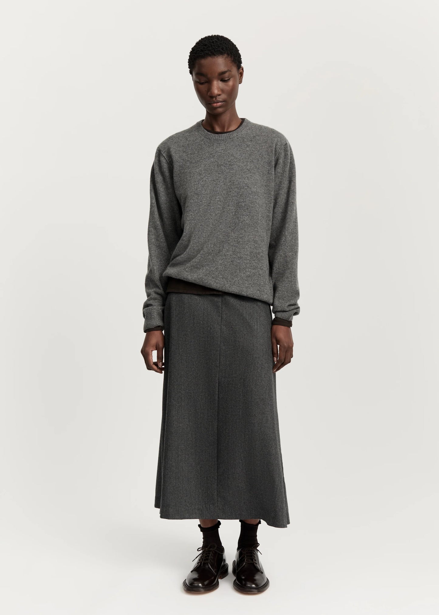 Aiayu "Leonardo sweater – pure cashmere" Stormy