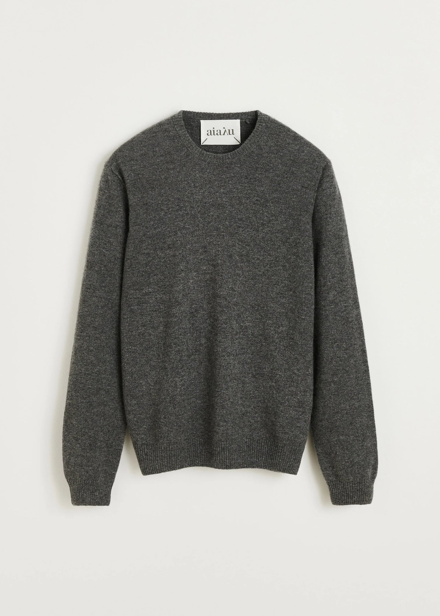 Aiayu "Leonardo sweater – pure cashmere" Stormy