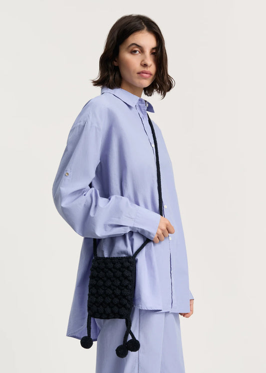 Aiayu "Lisha purse" Black Navy