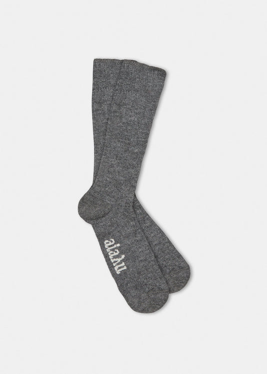 Aiayu "Llama Socks" Pure Stormy