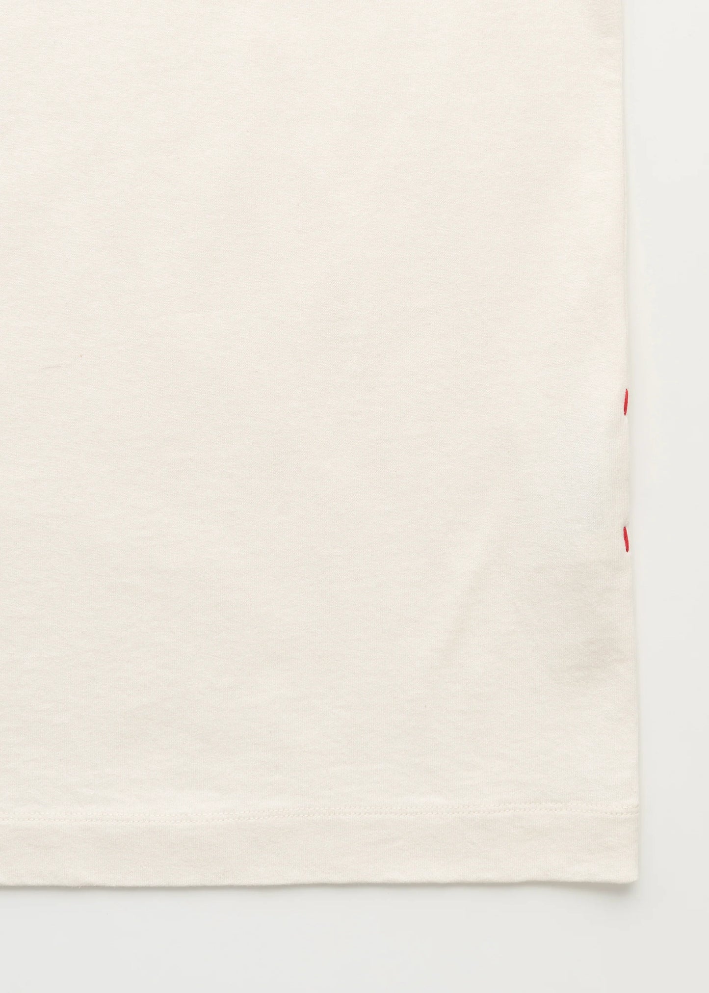 Aiayu "Lui circular tee" Pure Ecru