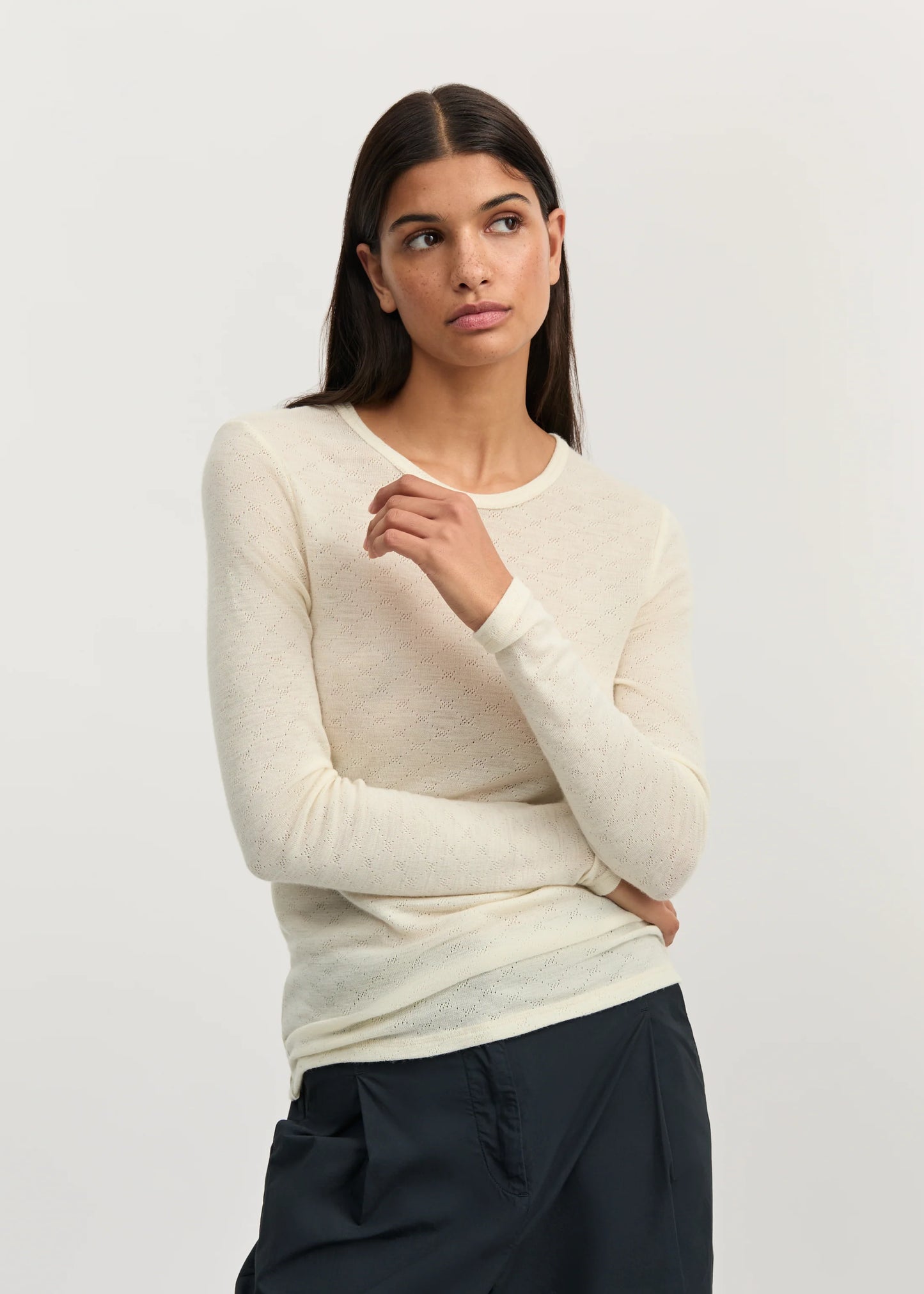 Aiayu "Lumae long sleeve" Pure Ecru