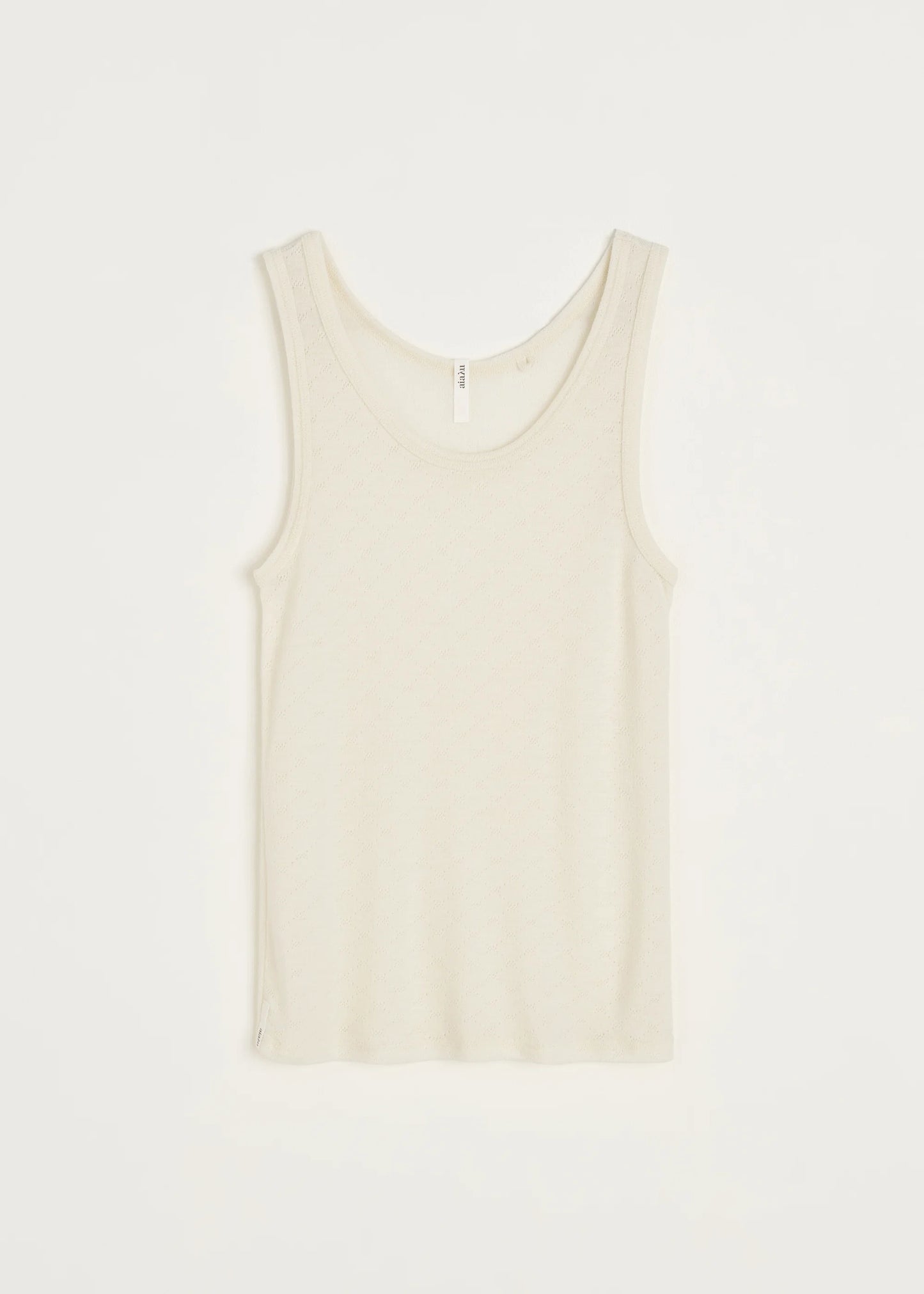 Aiayu "Lumae tank Merino" Pure Ecru