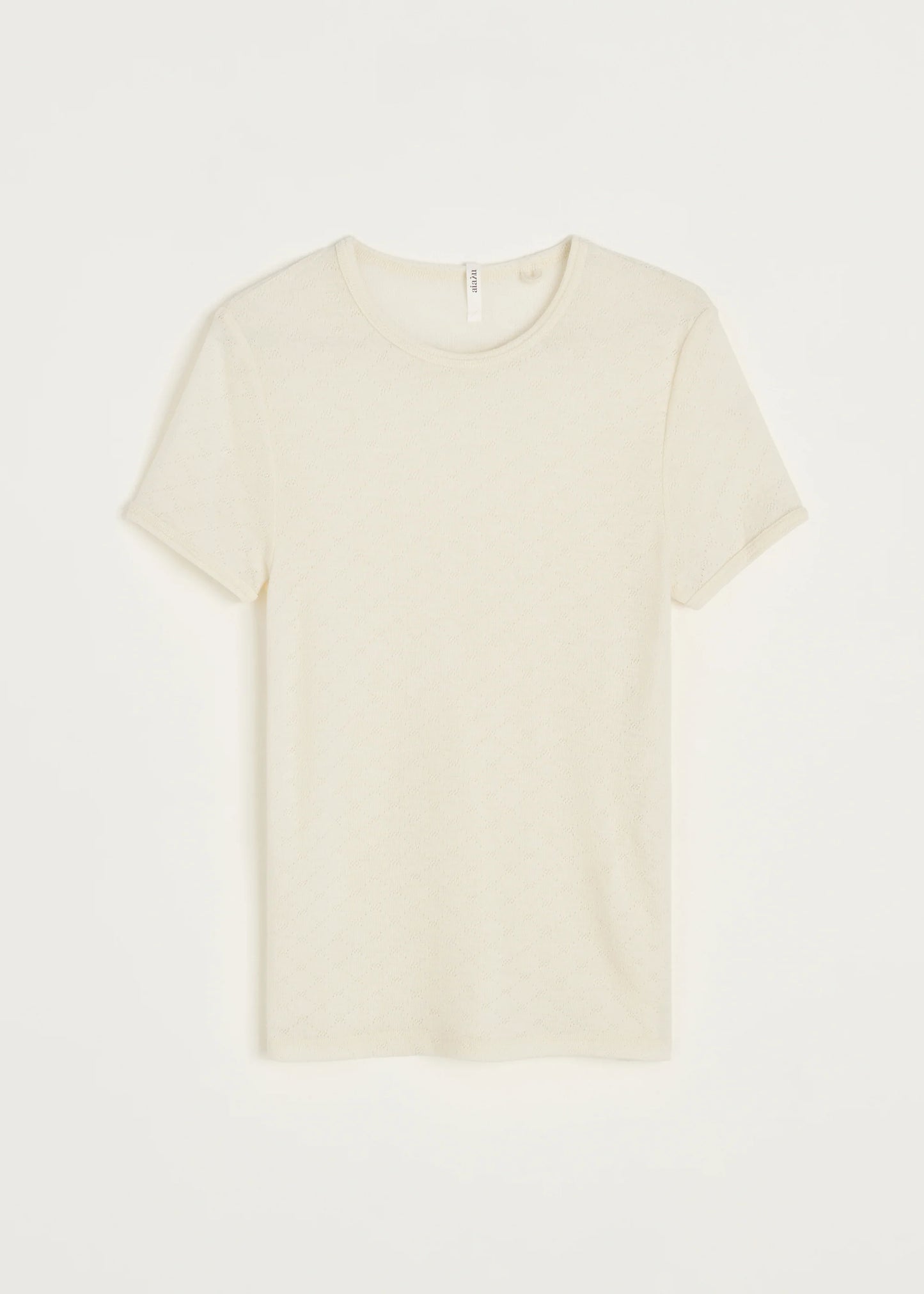 Aiayu "Lumae tee Merino" Pure Ecru