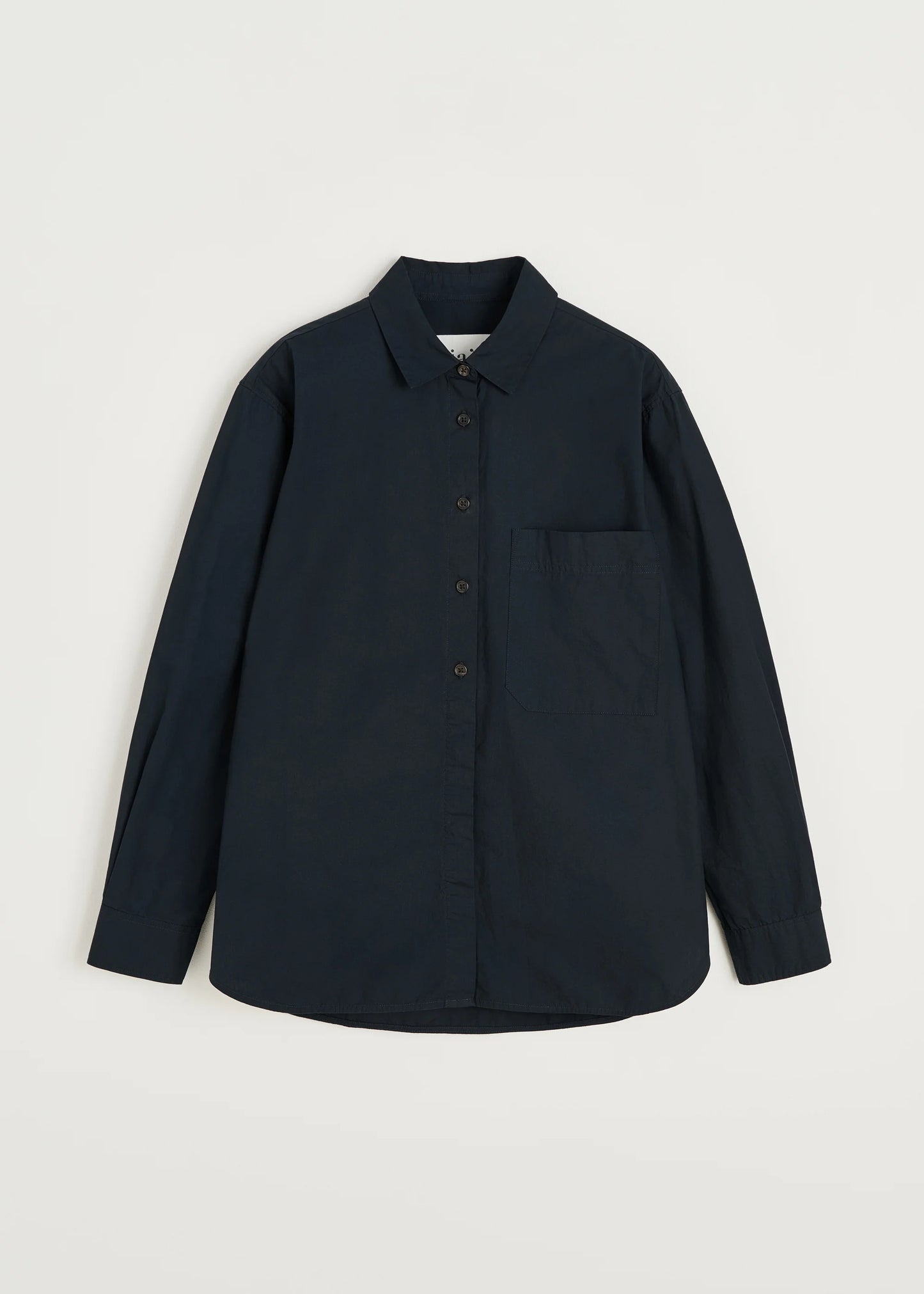 Aiayu "Lynette shirt dark horn" Black Navy