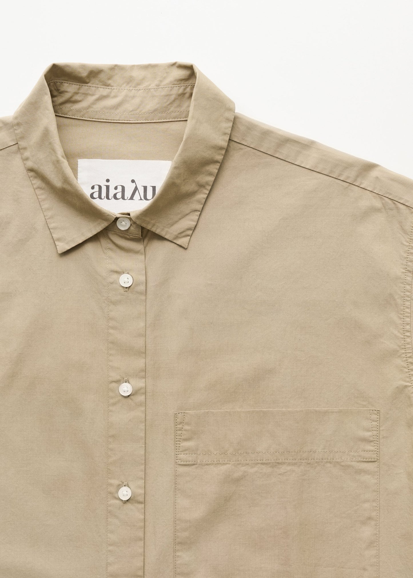 Aiayu "Lynette shirt" Semolina