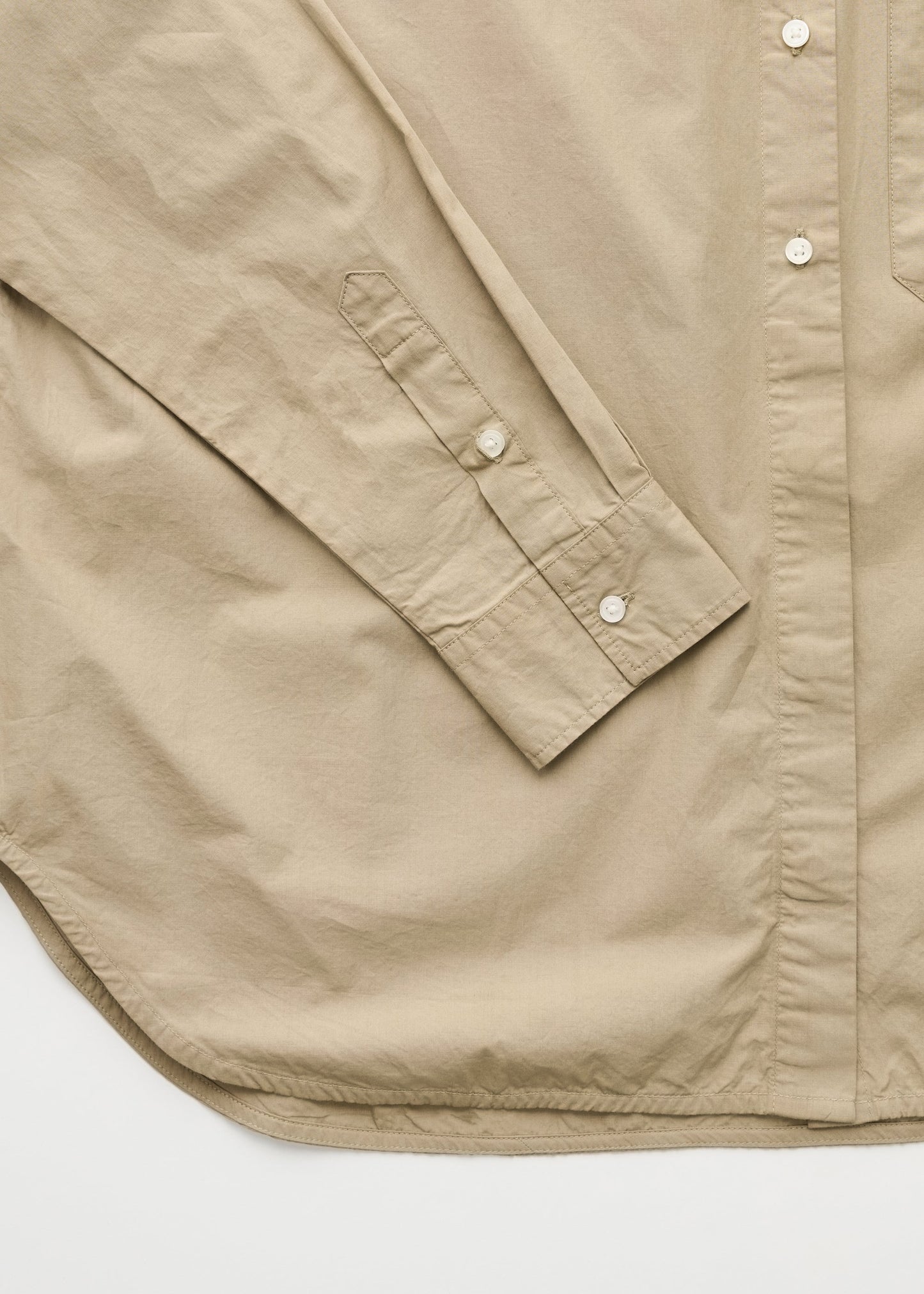 Aiayu "Lynette shirt" Semolina