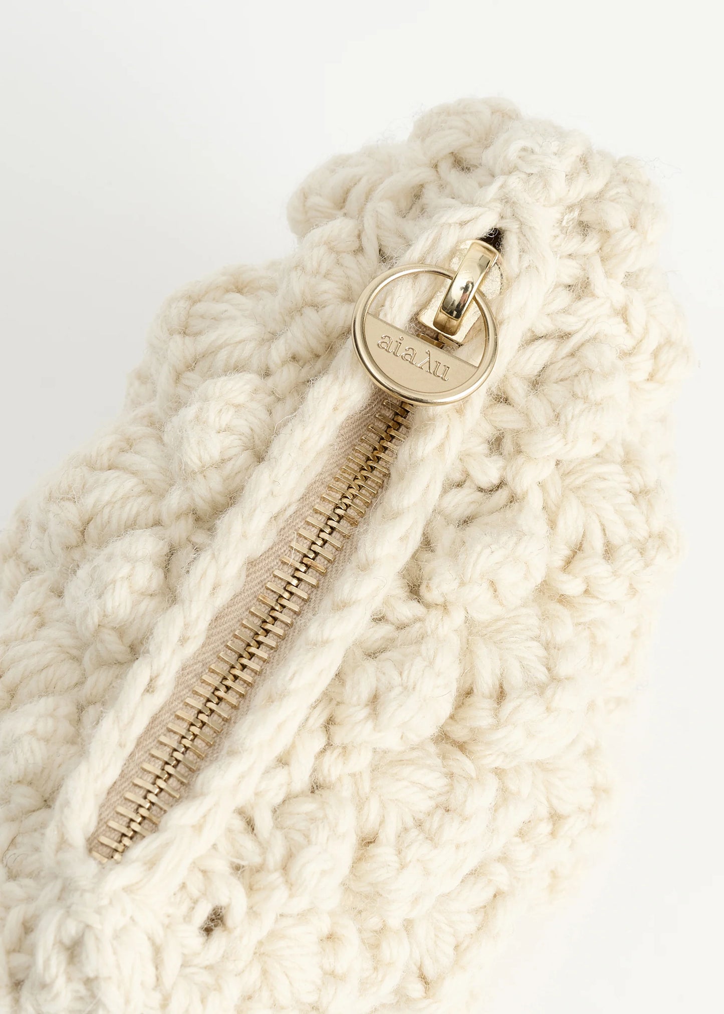 Aiayu "Mala wallet" Pure Ecru