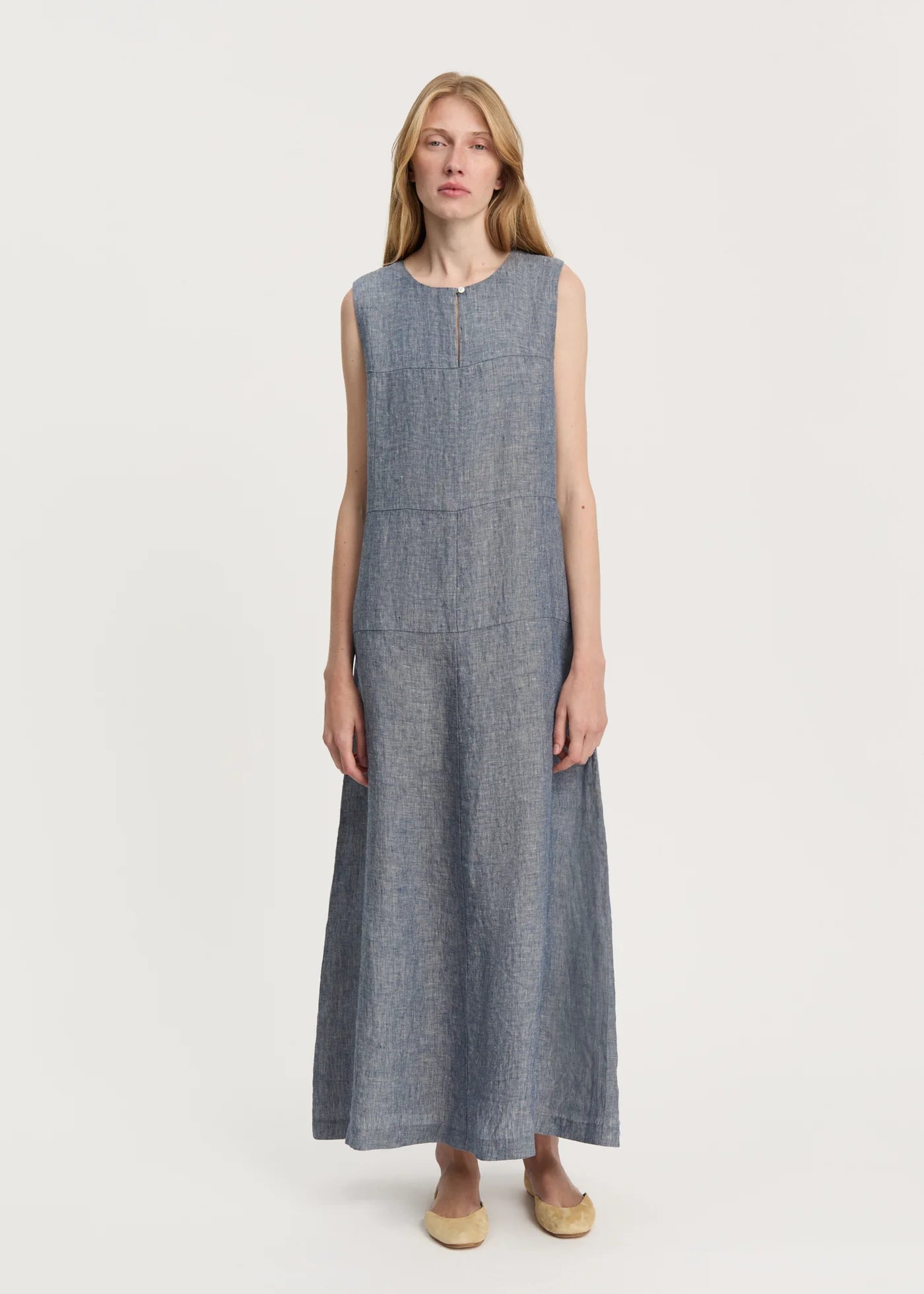 Aiayu "Martha dress linen" Night Sky
