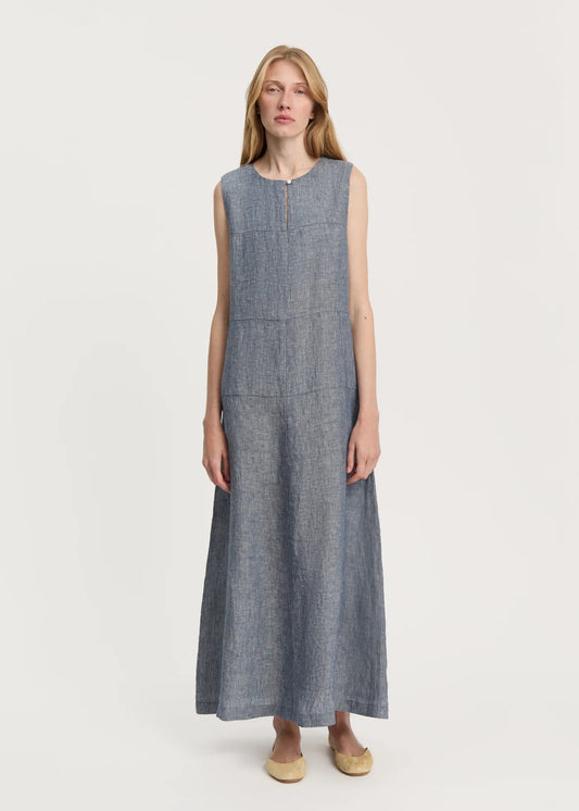 Aiayu "Martha dress linen" Night Sky