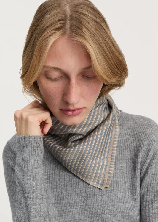 Aiayu "Megha scarf – pure silk" Mix Blue