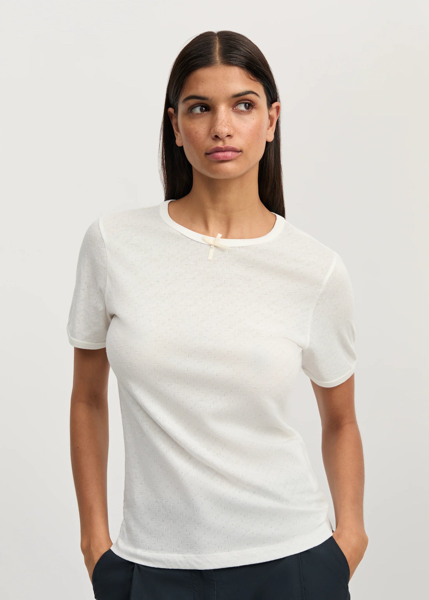 Aiayu "Messhu Tee" Pure Ecru