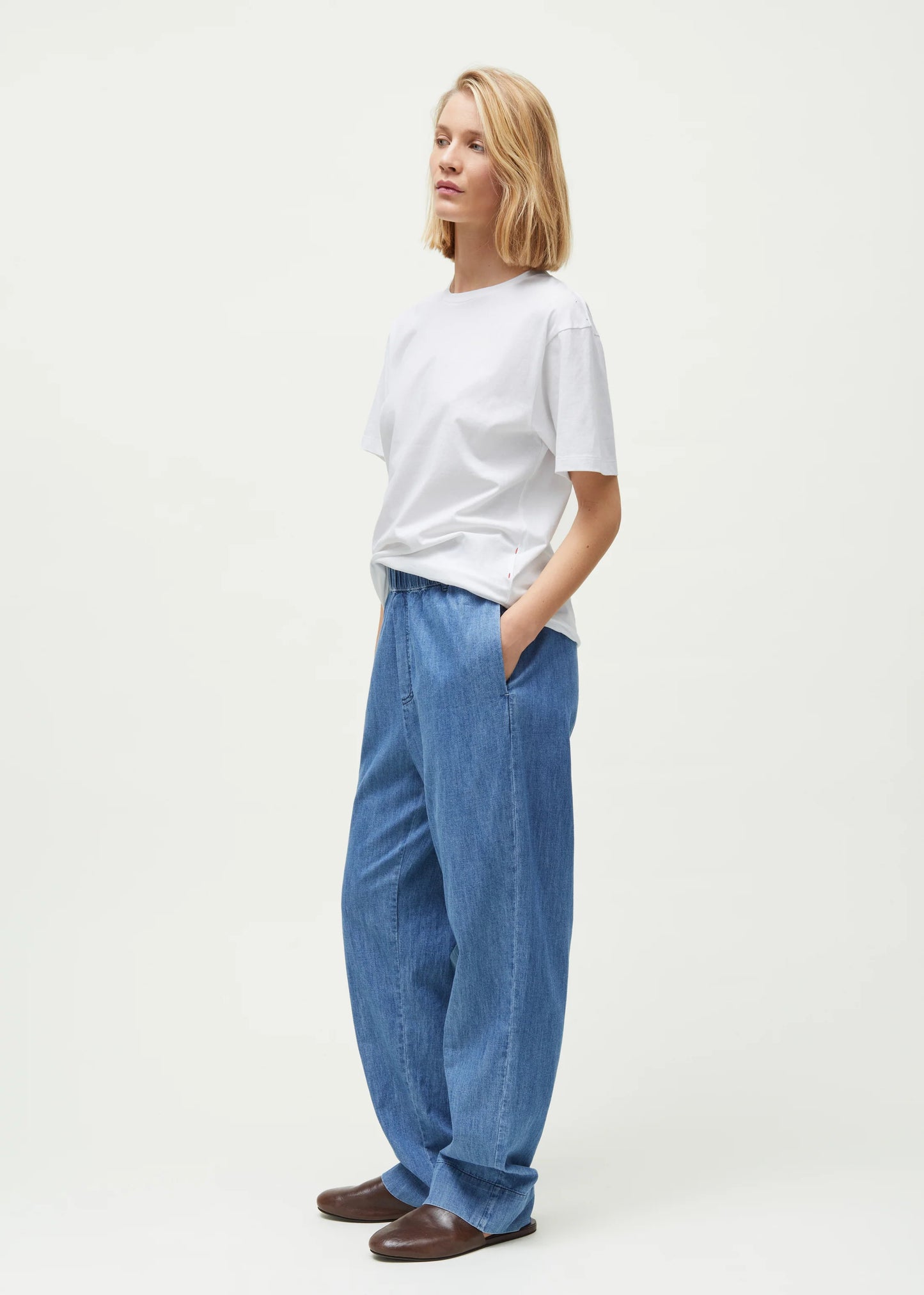 Aiayu "Miles pant denim" Iceberg