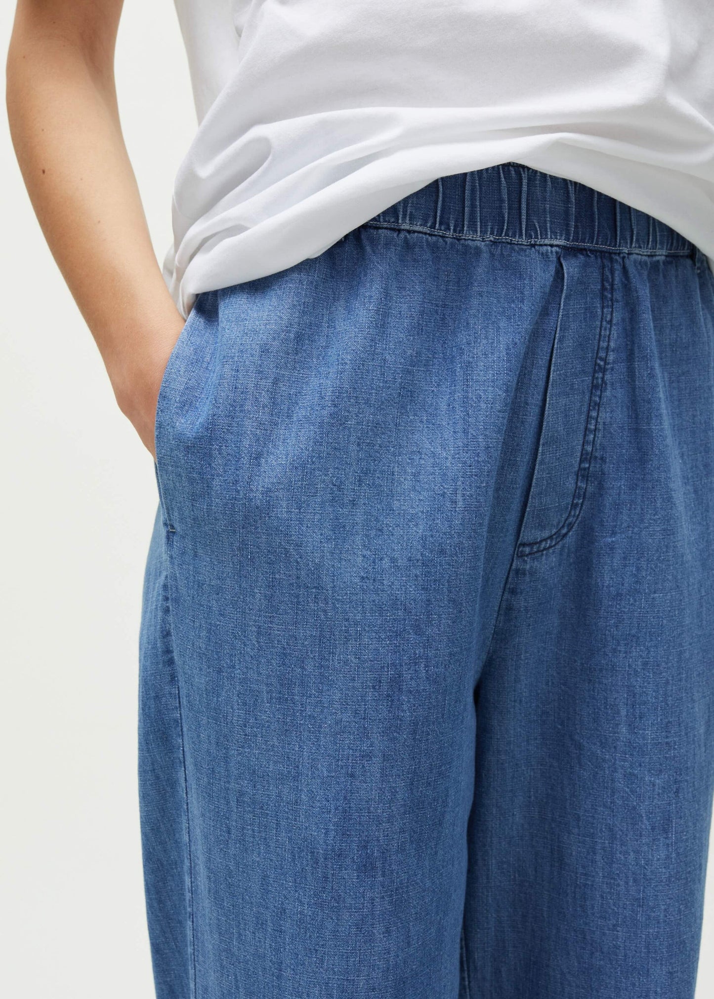 Aiayu "Miles pant denim" Iceberg