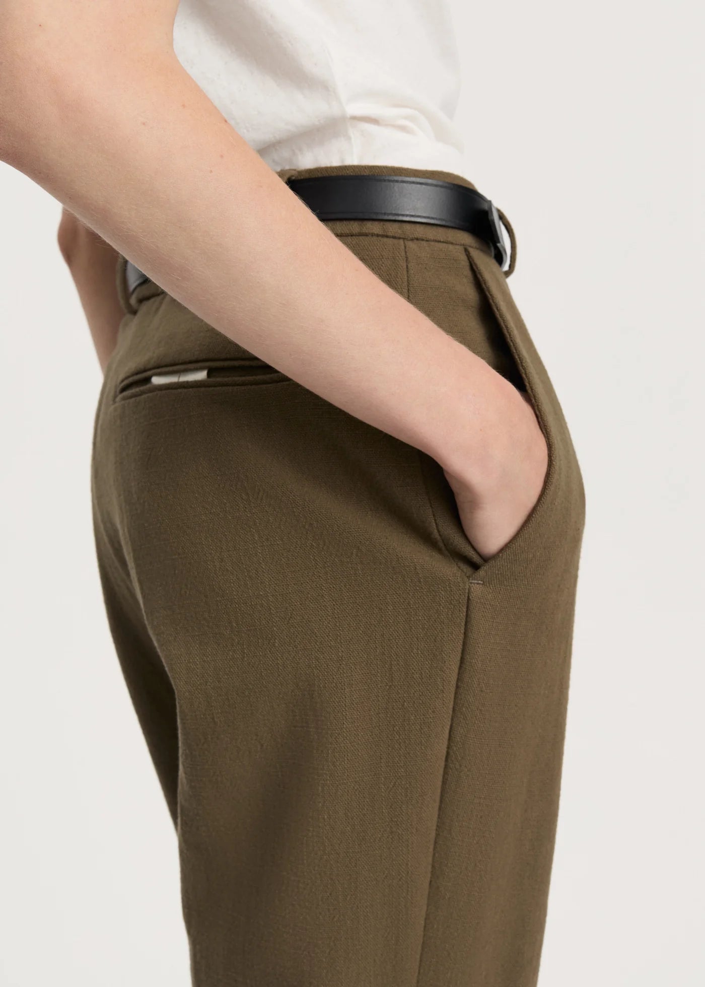 Aiayu "Milo pant cotton" Green Wood