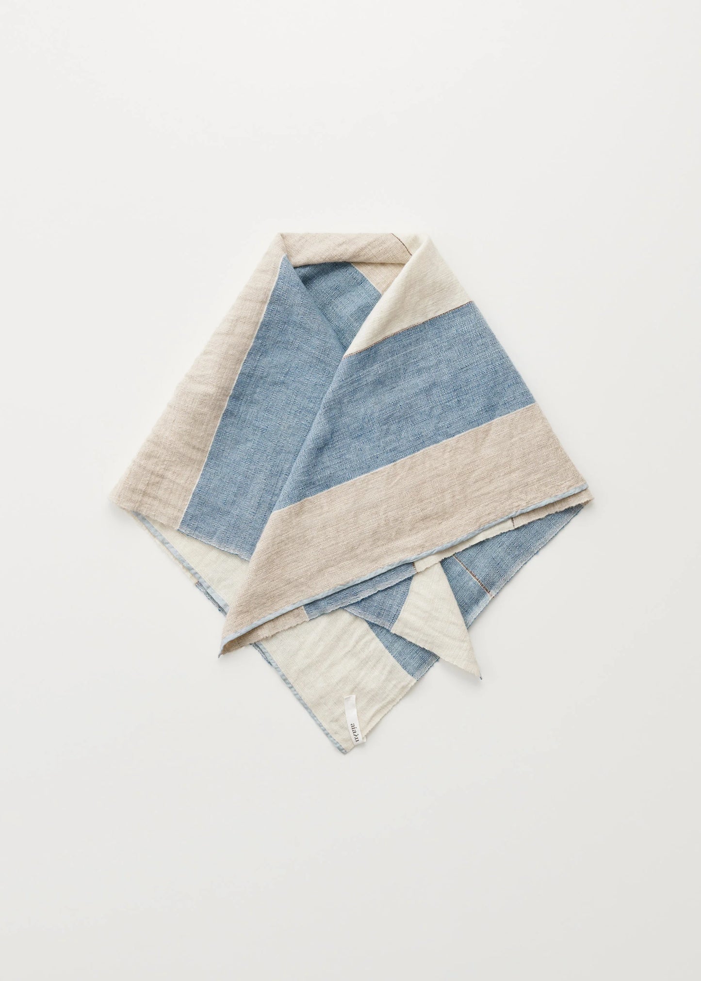 Aiayu "Nani scarf - cashmere-silk" Mix Brilliant Blue