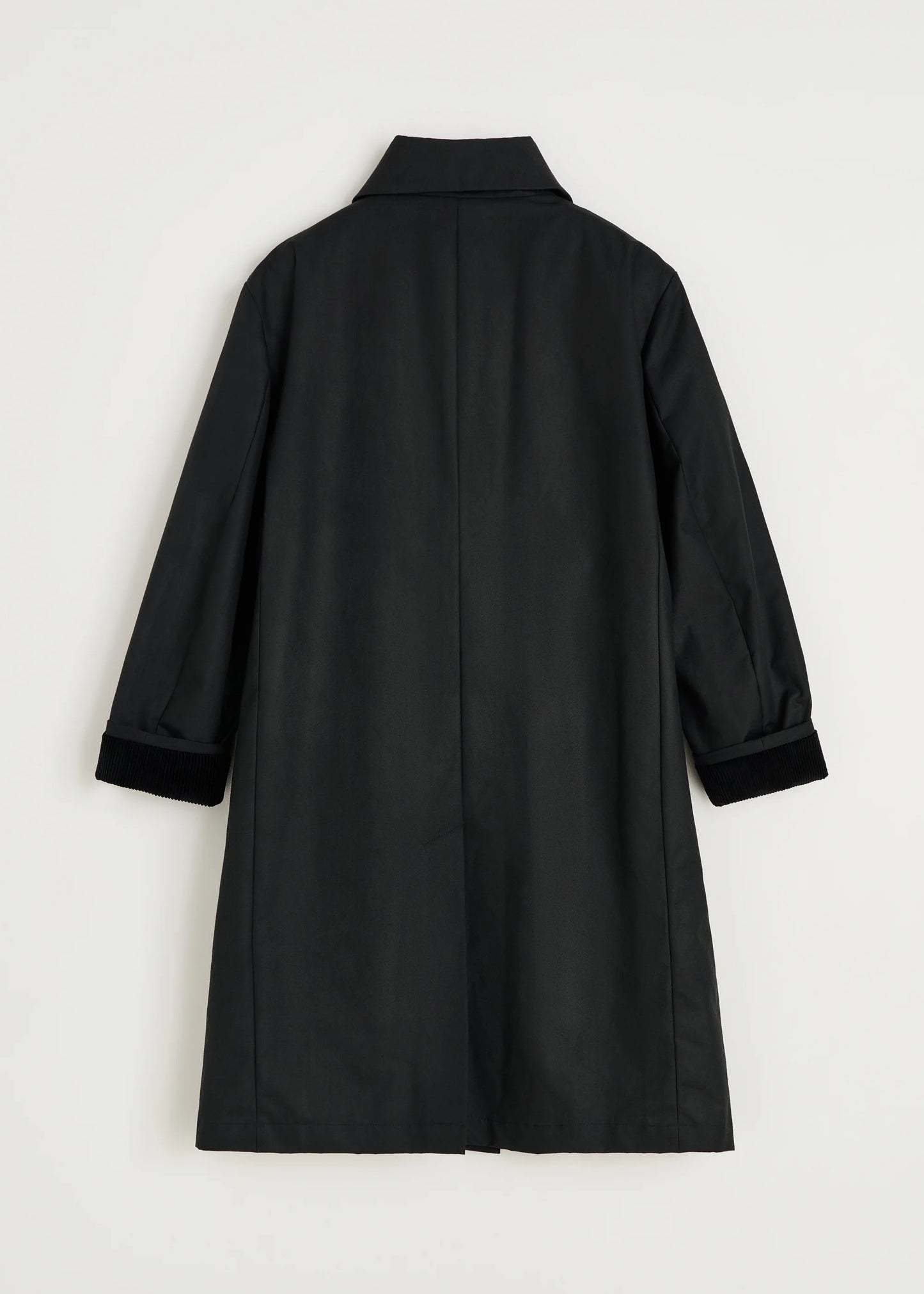 Aiayu "Noor Coat Oilskin" Black