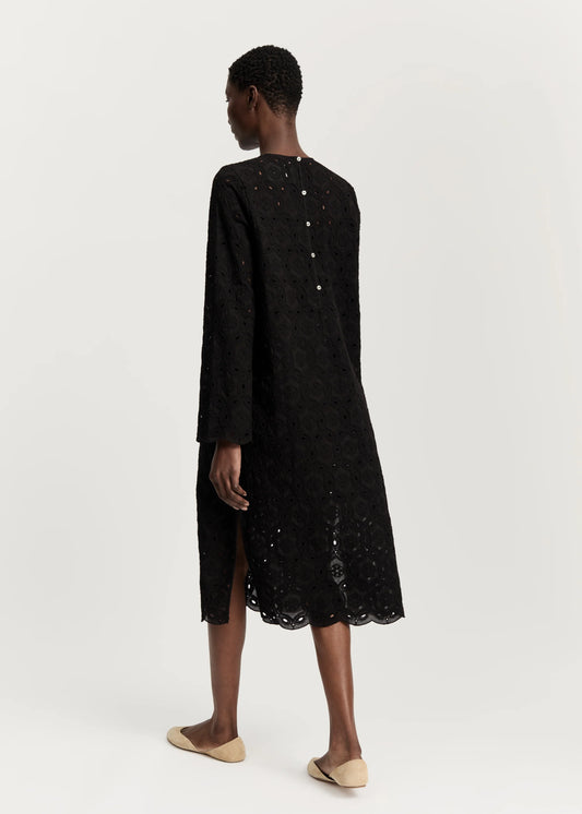 Aiayu "Novia dress embroidery" Black