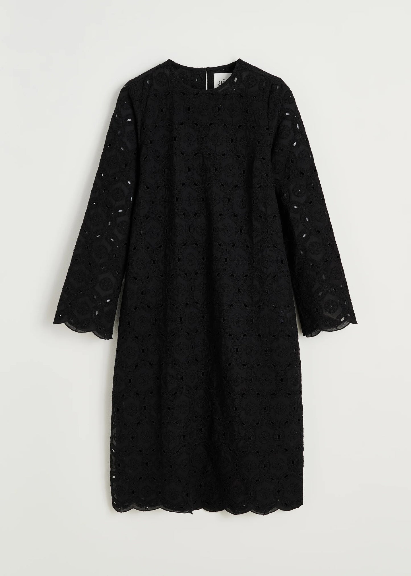Aiayu "Novia dress embroidery" Black