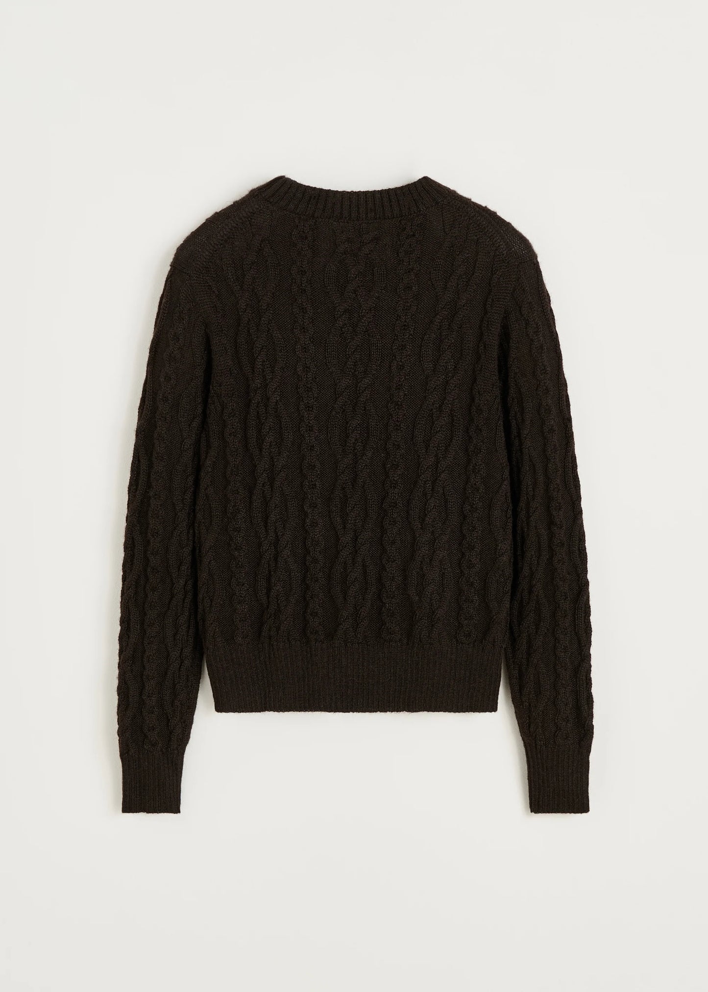 Aiayu "Orenda sweater – llama" Pure Dark Brown