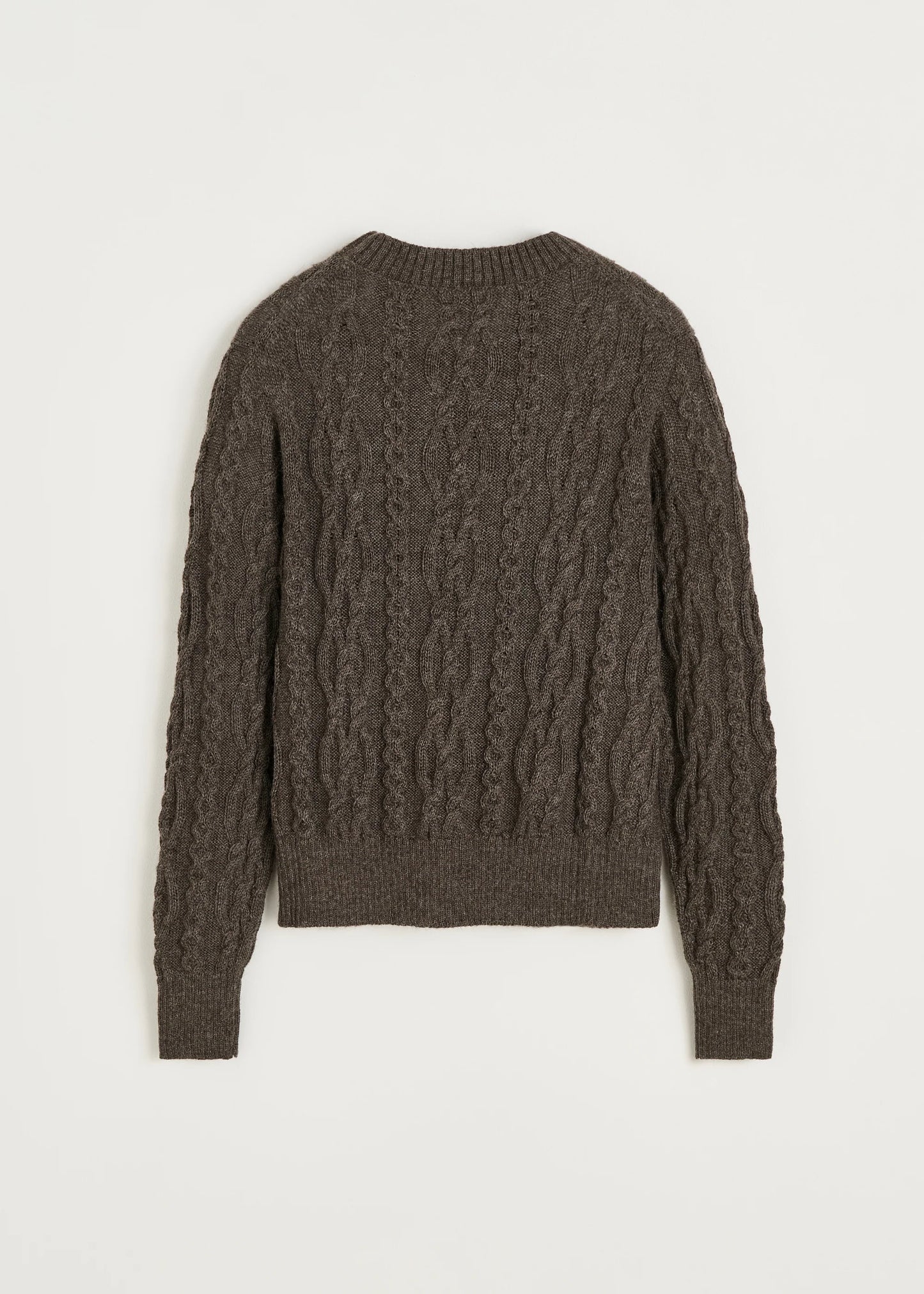 Aiayu "Orenda sweater – llama" Pure Smokey Brown