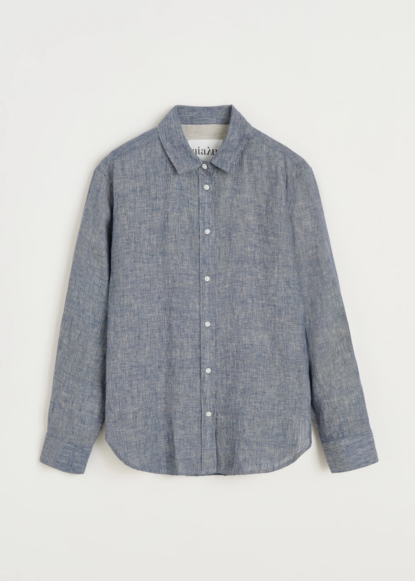 Aiayu "Paulina shirt linen" Night Sky