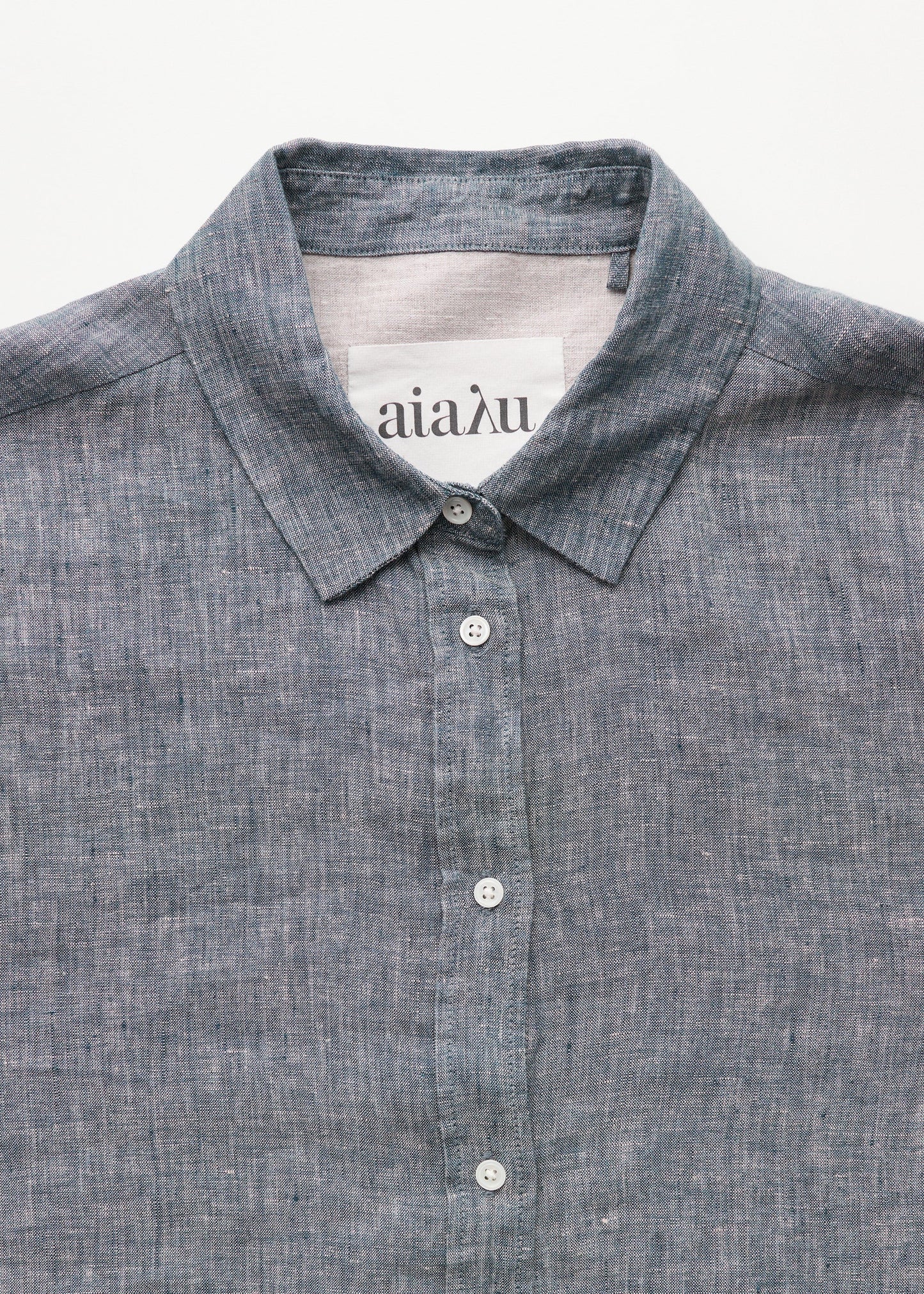 Aiayu "Paulina shirt linen" Night Sky