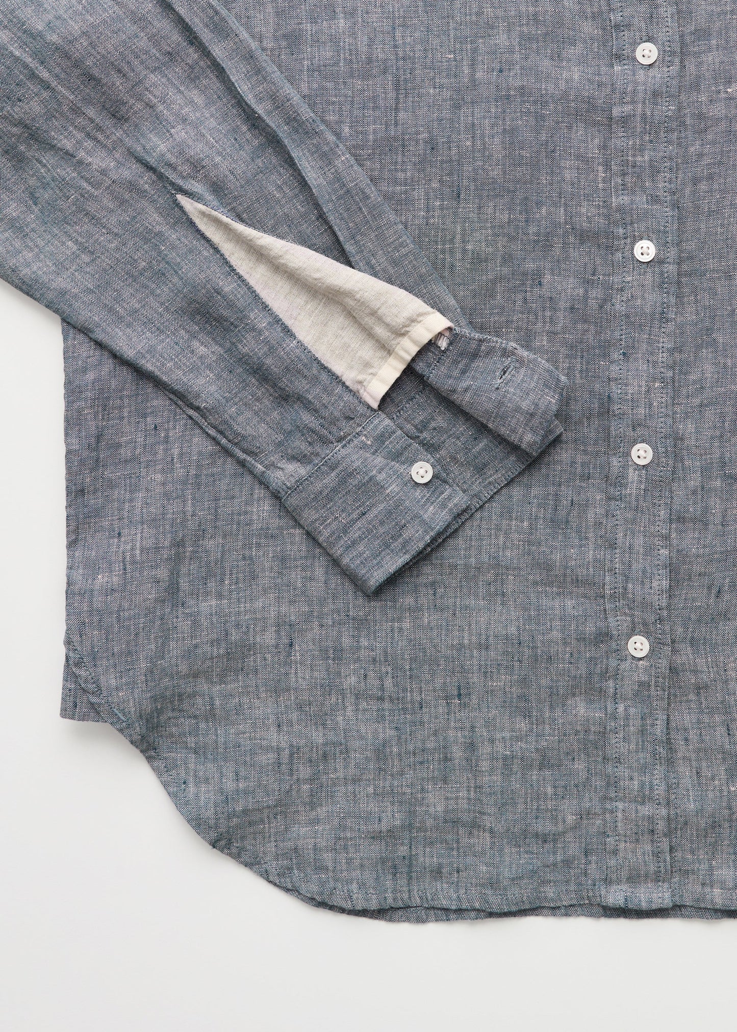 Aiayu "Paulina shirt linen" Night Sky