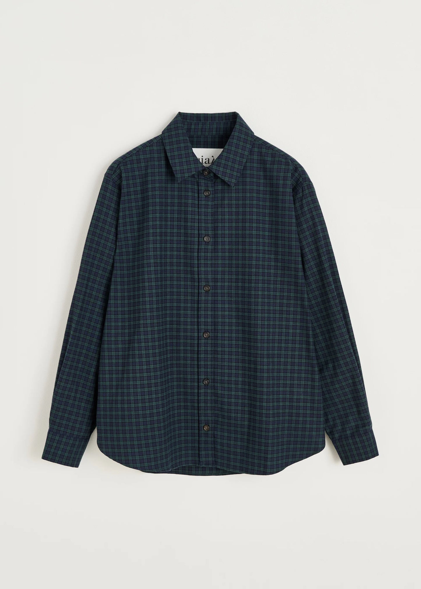 Aiayu "Penny shirt check" Evergreen