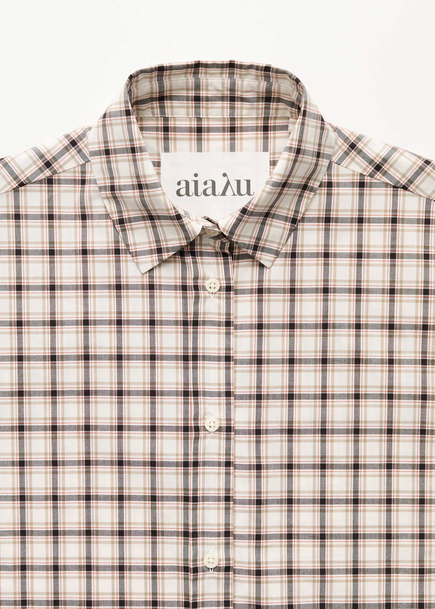 Aiayu "Penny shirt check" Mix Osaka