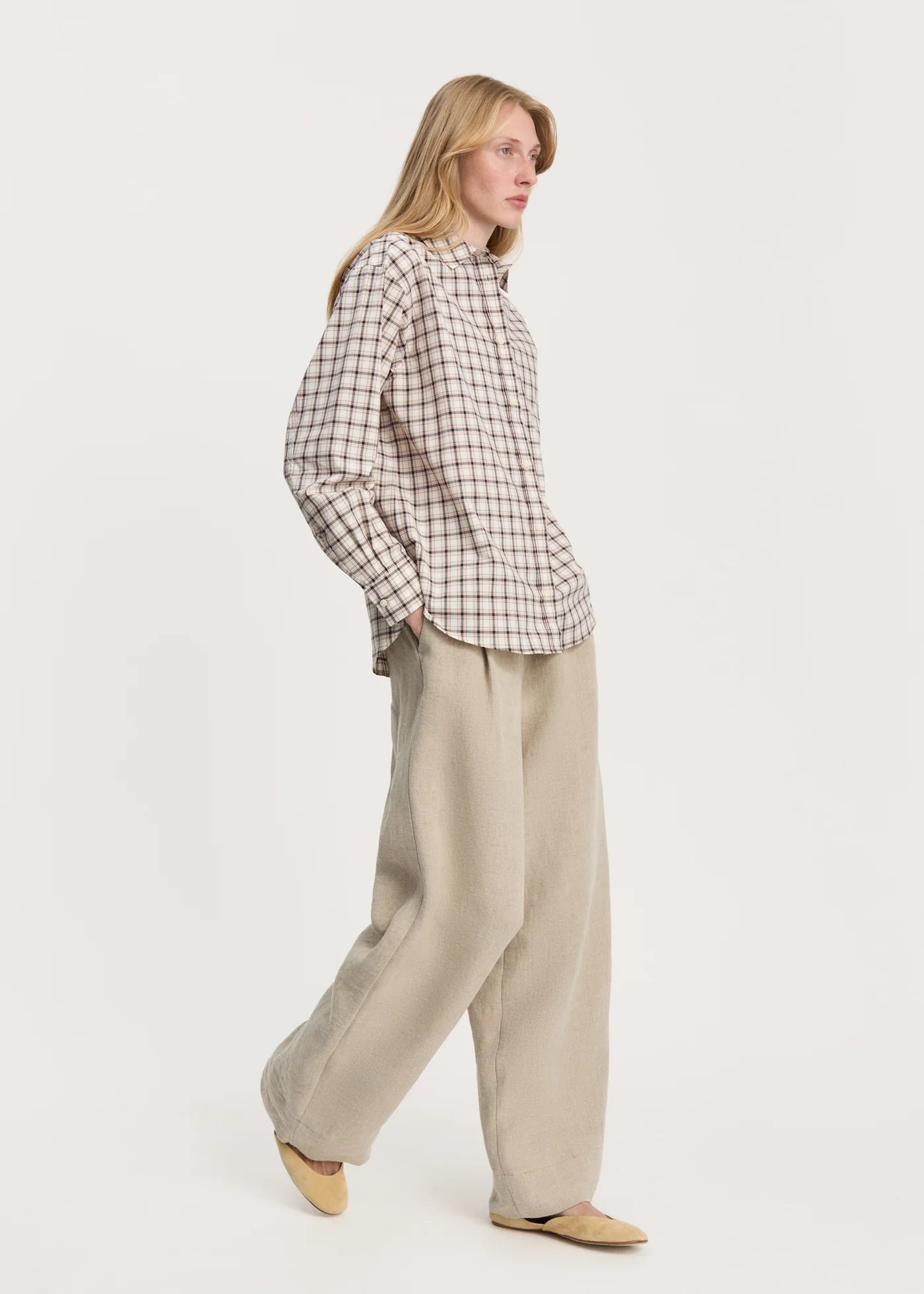 Aiayu "Penny shirt check" Mix Osaka