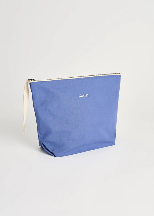 Aiayu "Pouch heavy poplin" French blue