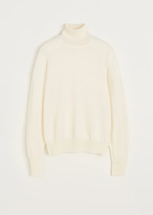 Aiayu "Quinn sweater – merino wool" Ecru