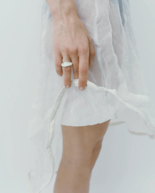 Ragbag, Datura Ring, silver