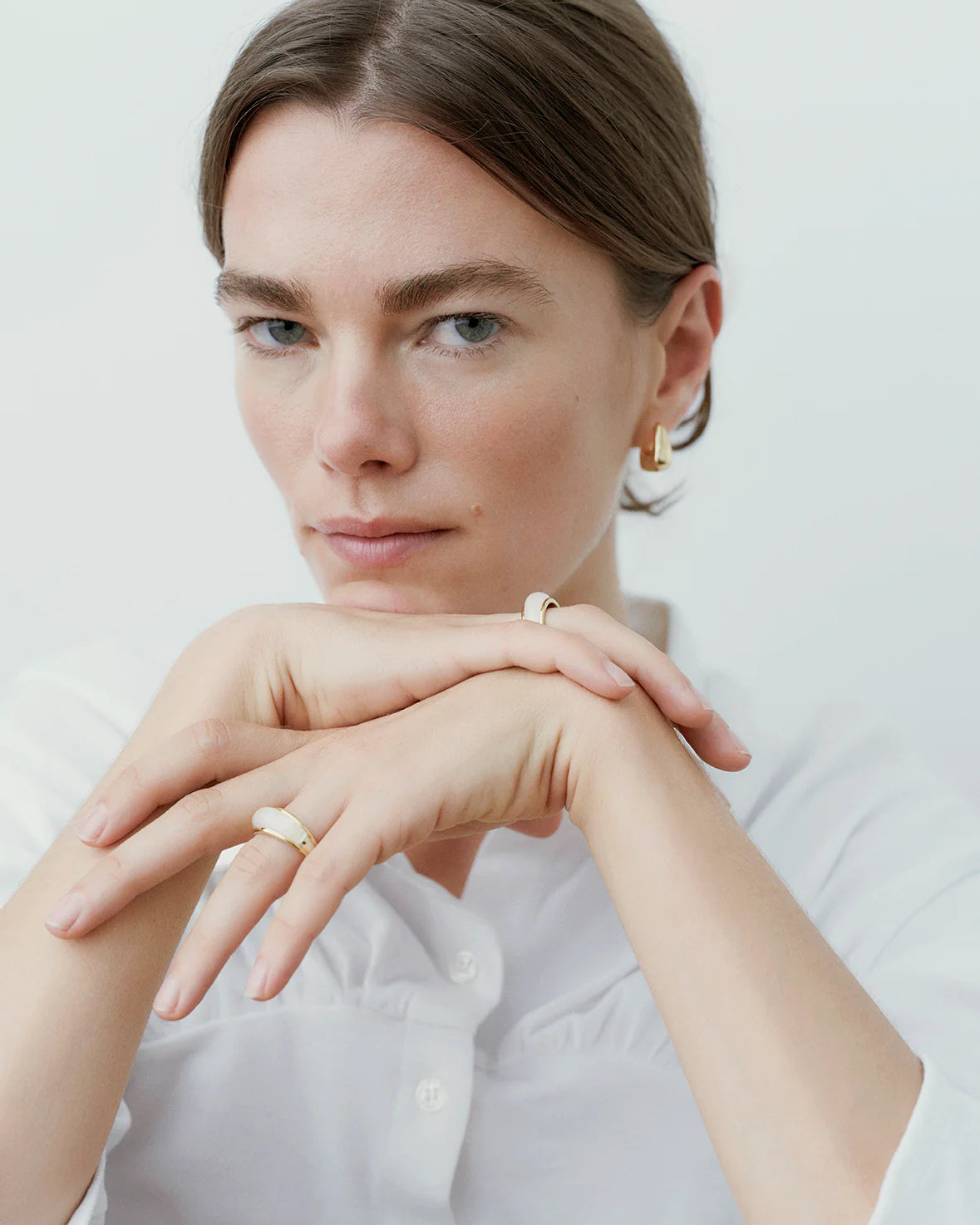 Ragbag, Datura Ring, gold plating