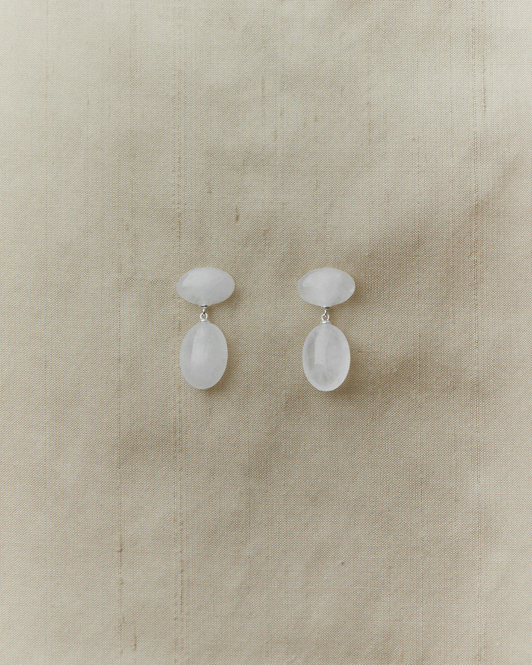 Ragbag, Datura Earrings, silver
