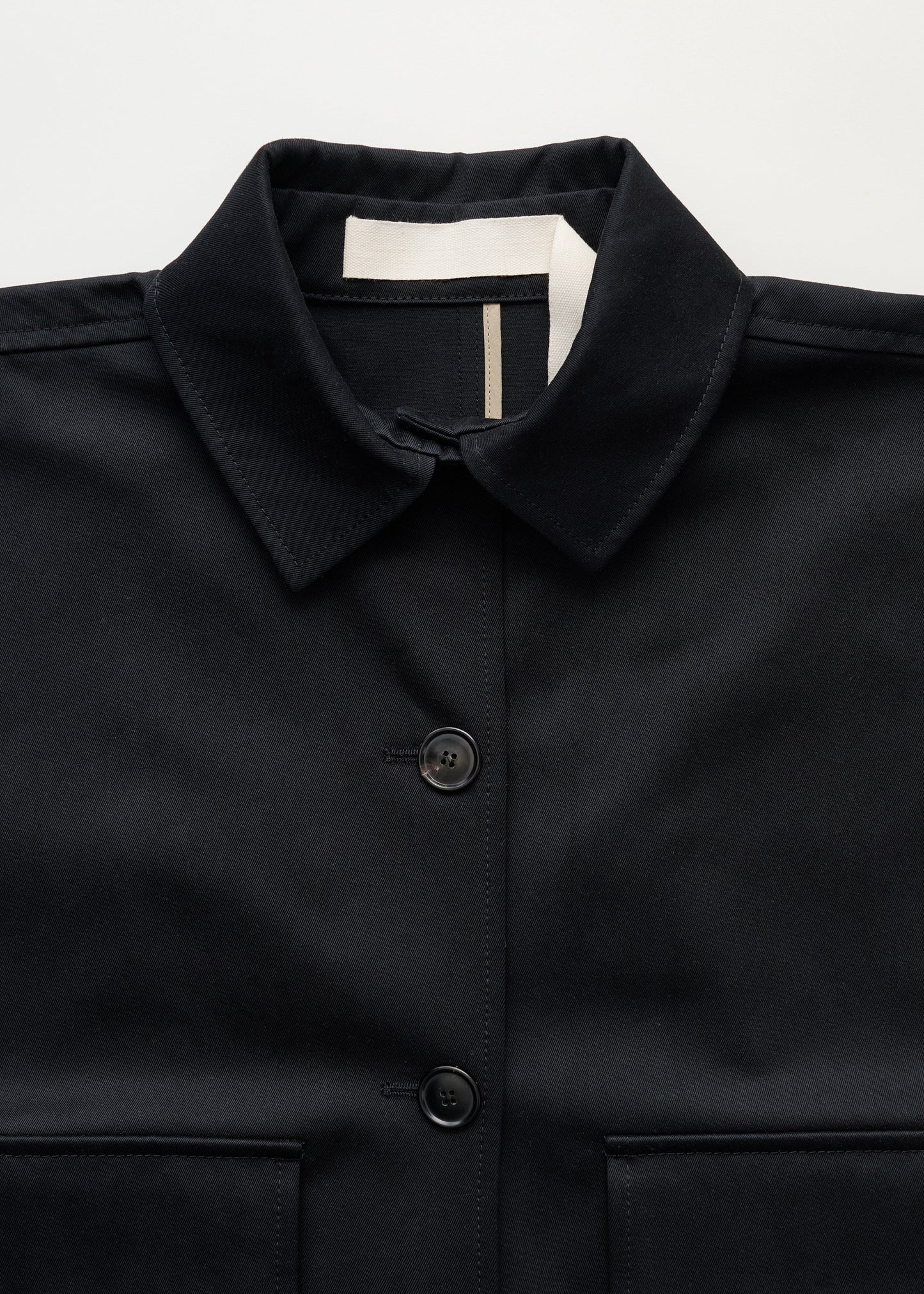 Aiayu "Ritu jacket twill" Black Navy