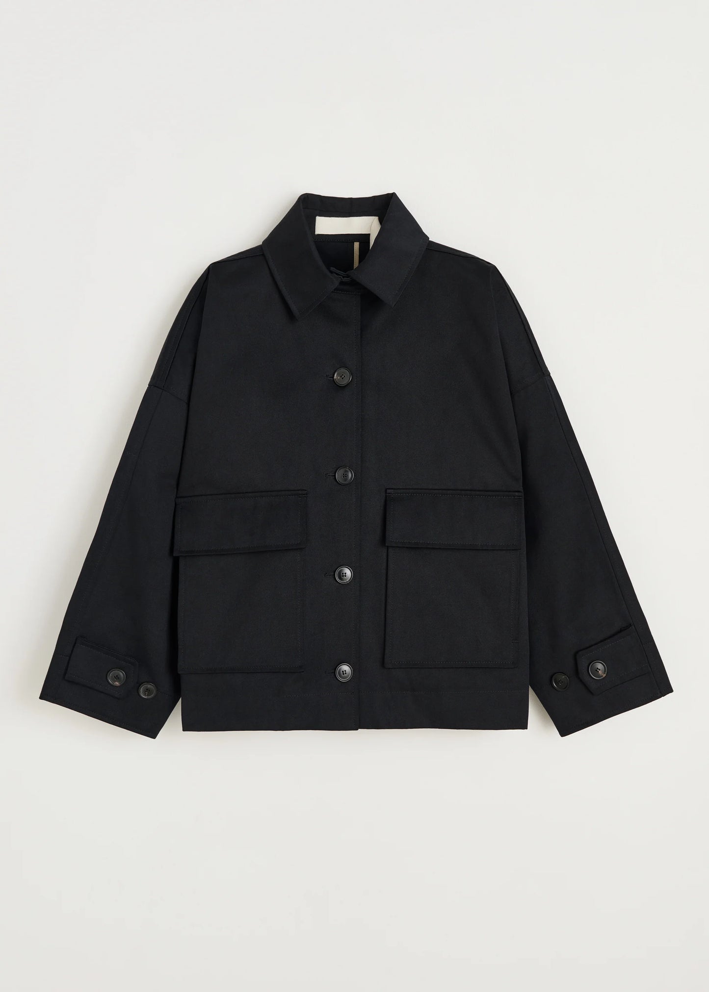 Aiayu "Ritu jacket twill" Black Navy