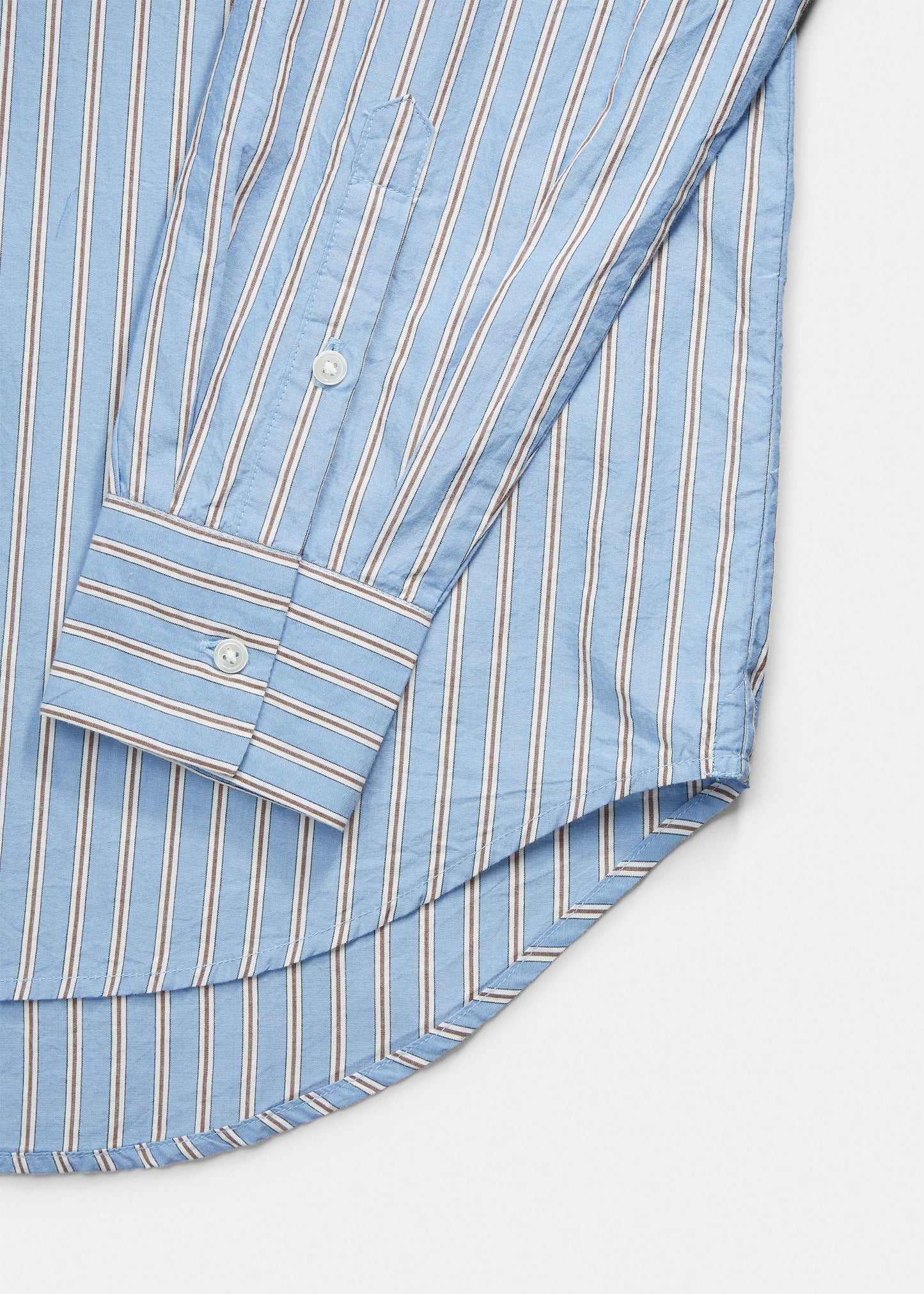 Aiayu "Shirt Striped" Mix Baby Blue