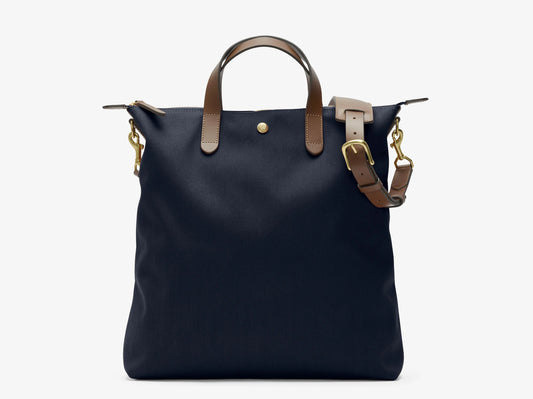 M/S Shopper, Deep Sea Blue/Cuoio