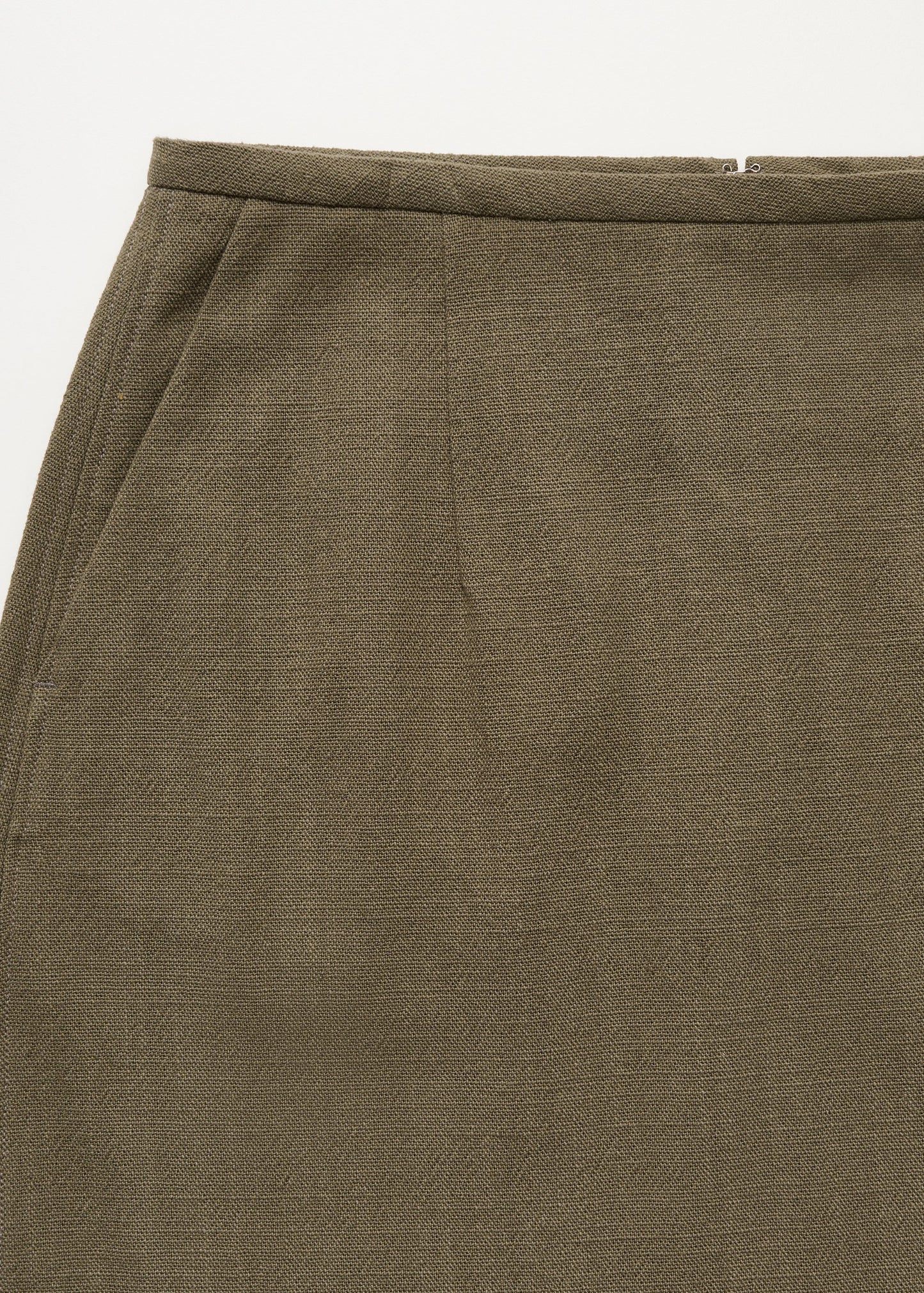 Aiayu "Skirt cotton" Green Wood