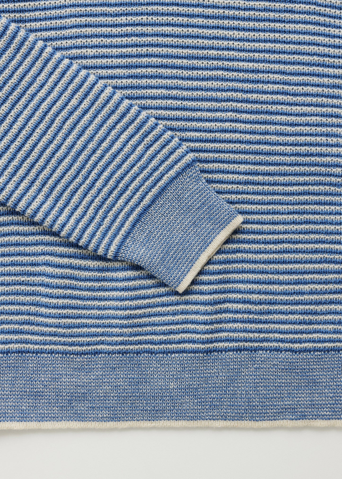 Aiayu "Suki striped sweater - pure llama" Mix Blue